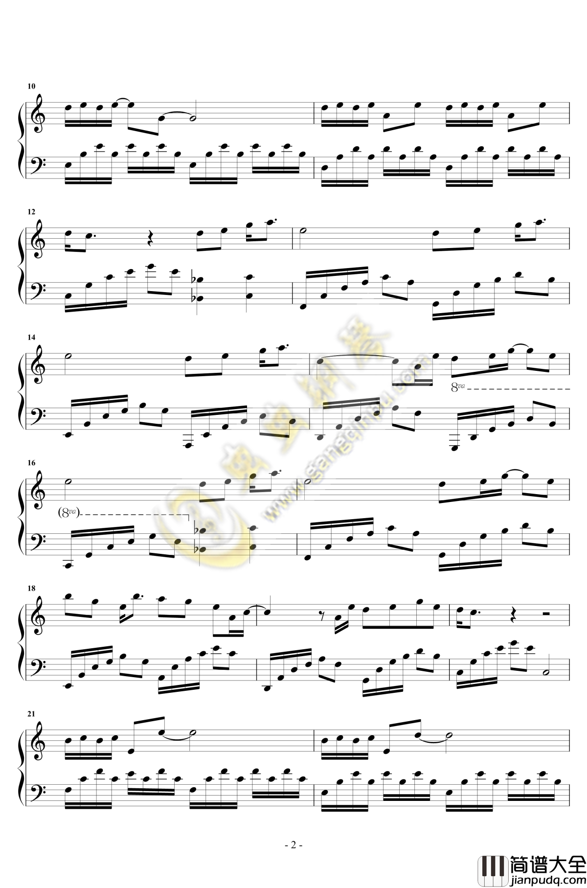 关键词钢琴谱_林俊杰