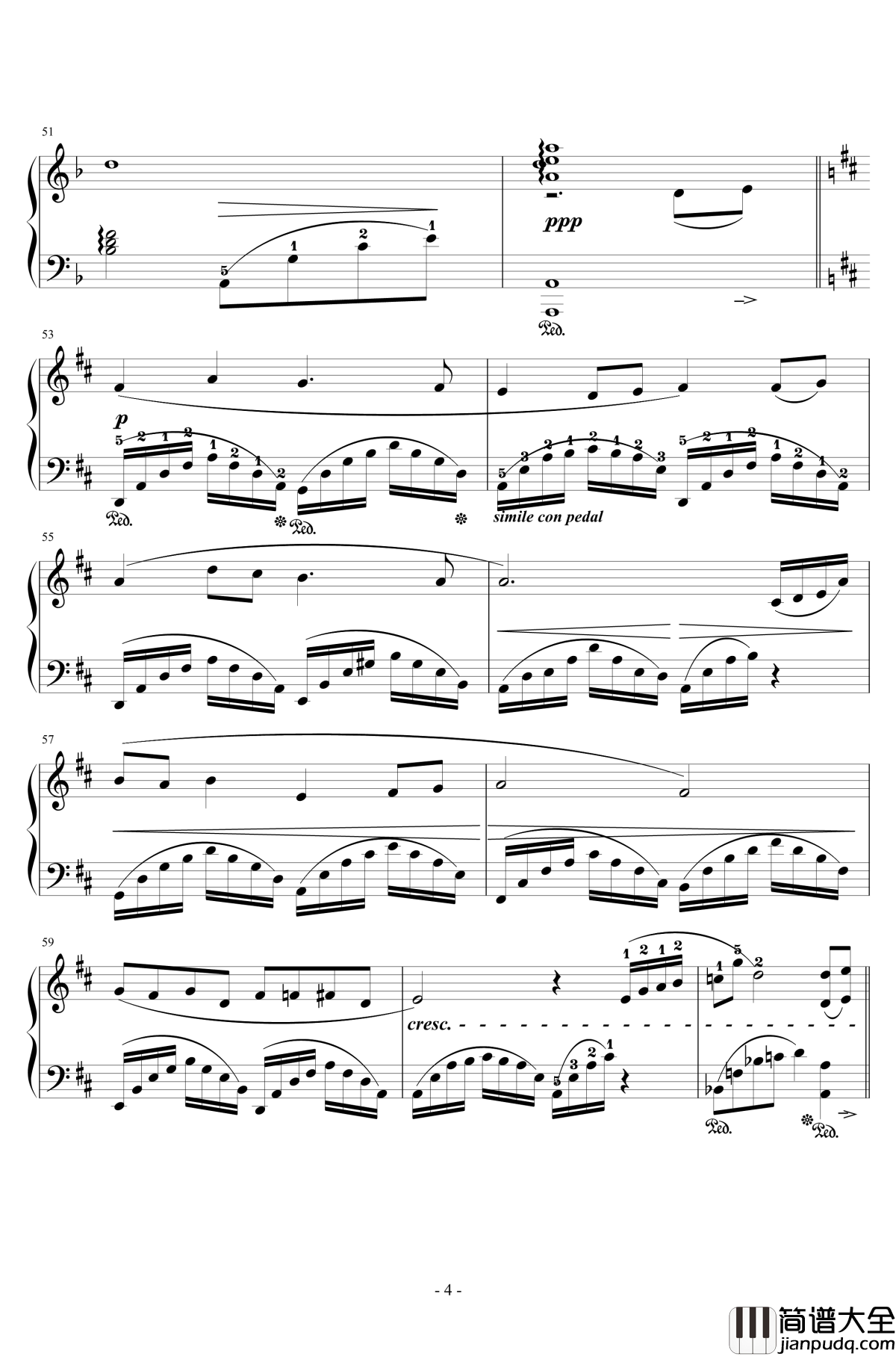 Dear_Friends钢琴谱_交响乐版_最终幻想