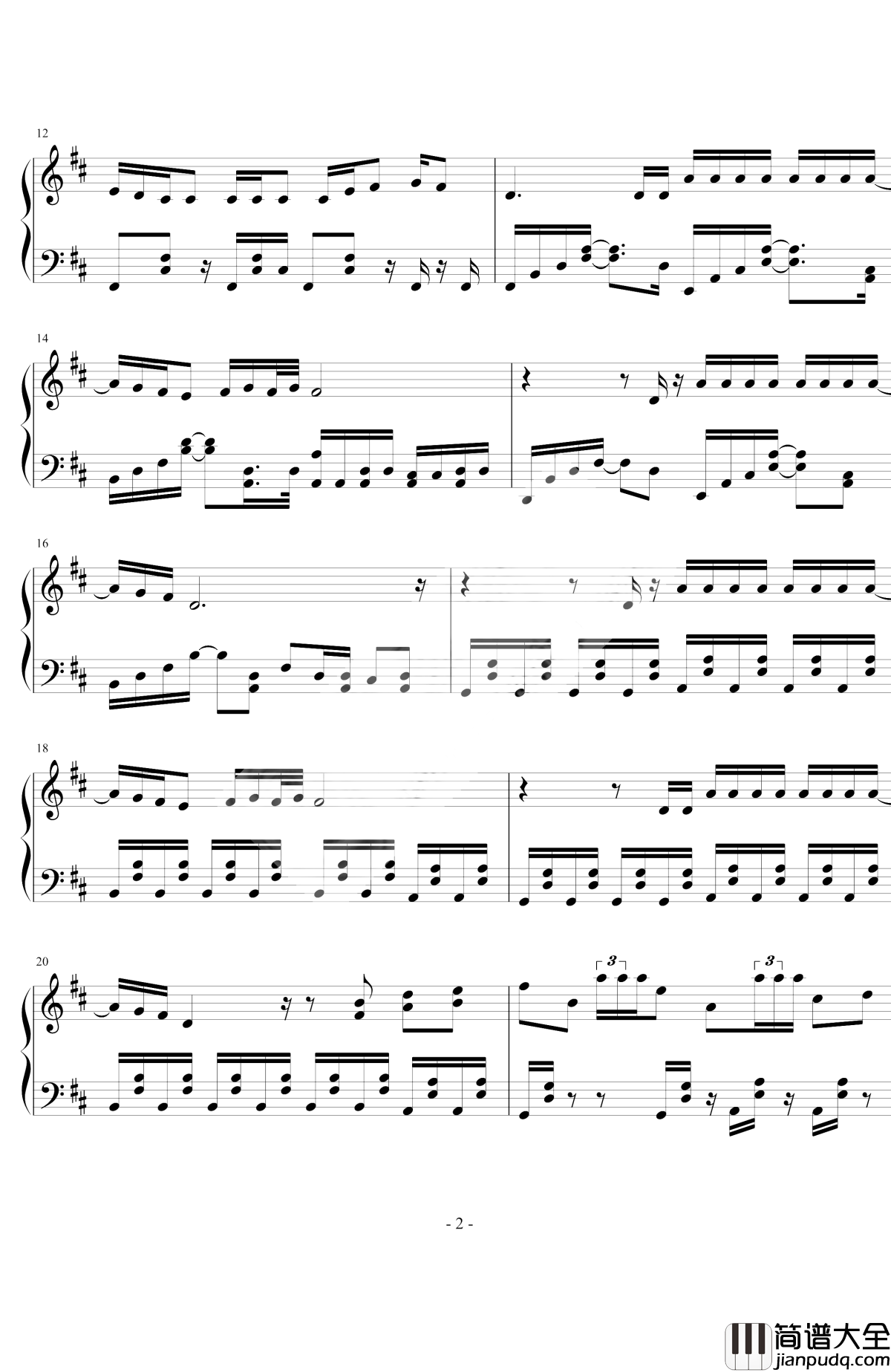 病名は愛だった钢琴谱_镜音双子