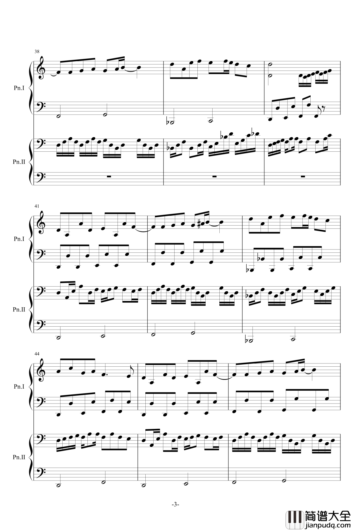 最终鬼畜妹フランドール·S钢琴谱_东方/双钢_东方project