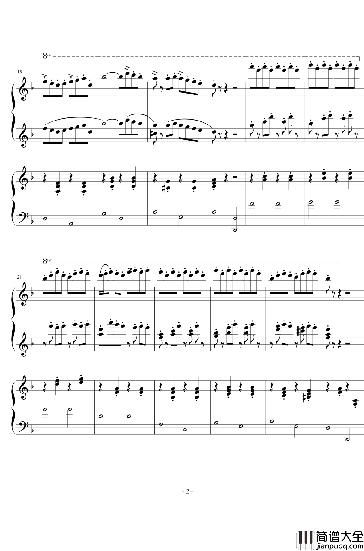 玛奇朵波尔卡钢琴谱_车致佑