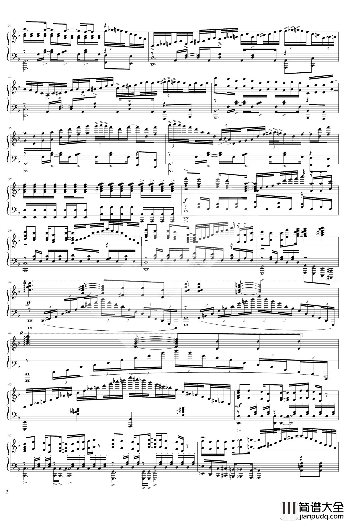 超兽武装主题曲钢琴谱_BTZ改编_超兽武装_国产动画