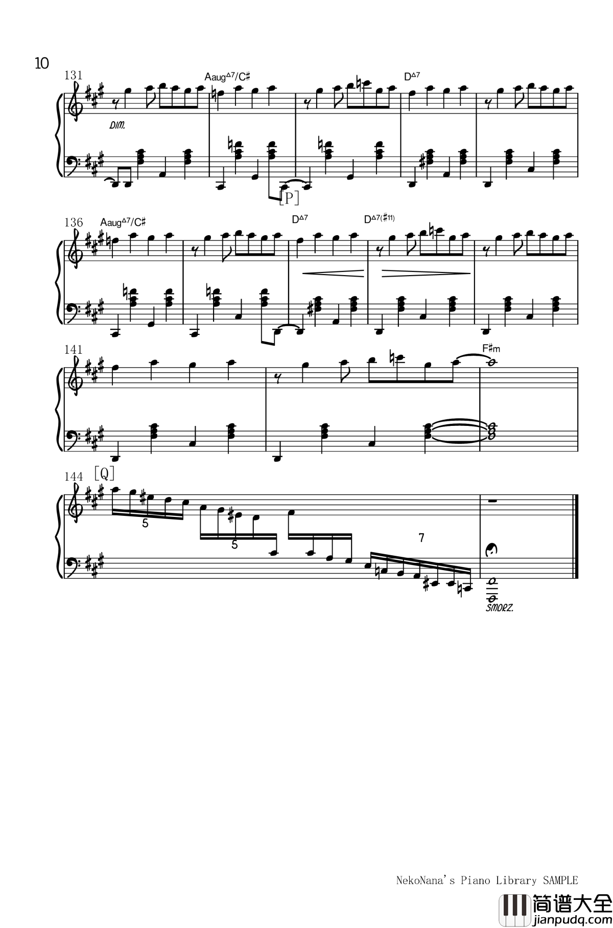 不幸屋の娘钢琴谱_售卖不幸的女孩_初音ミク