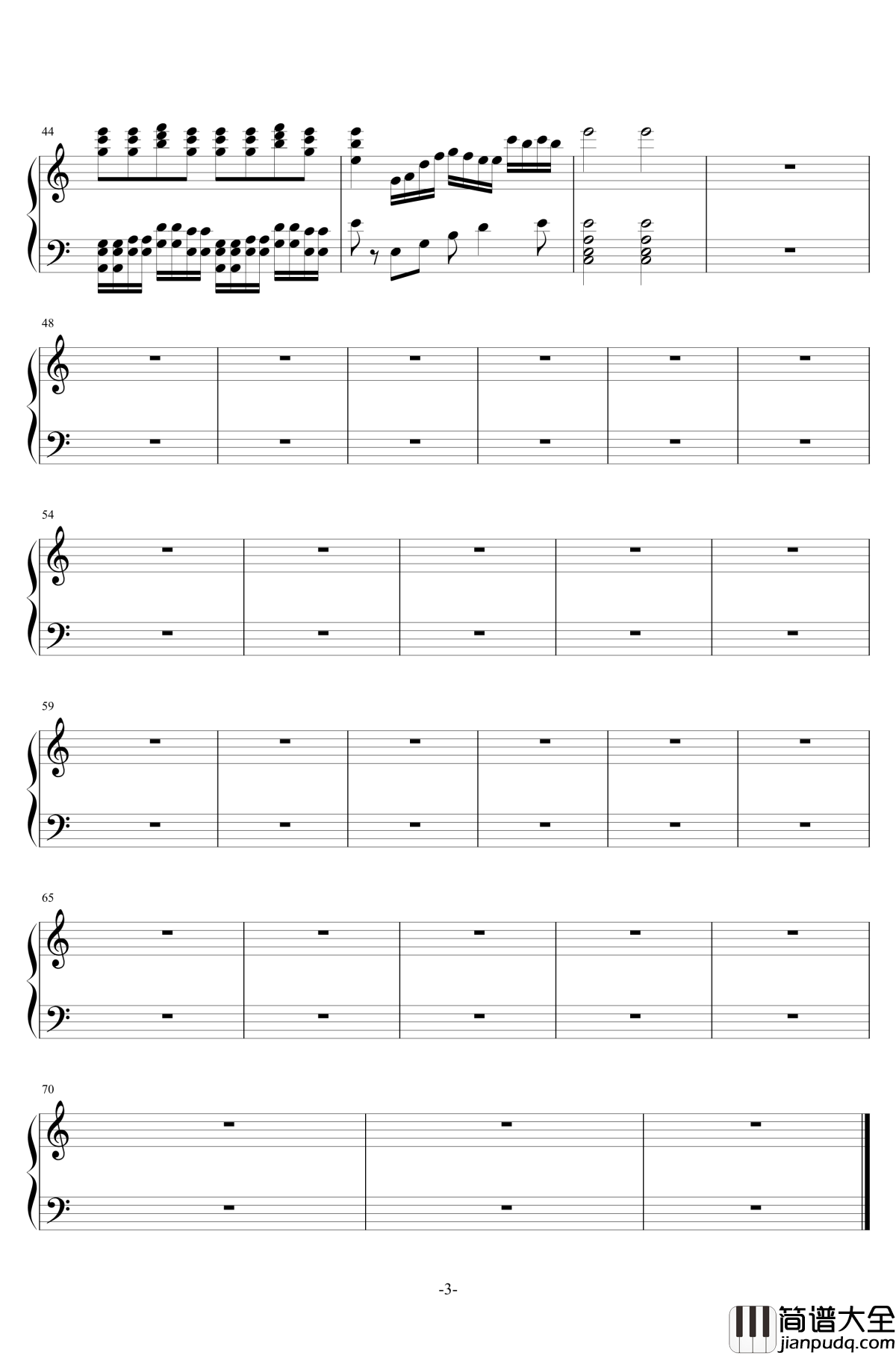 2018恭贺新春钢琴谱_筠秋