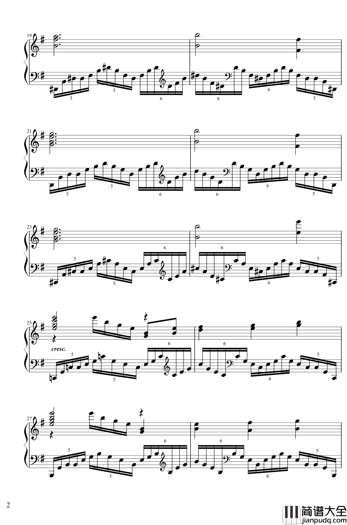 ぱる☆りん☆くう钢琴谱_東方project/东方project