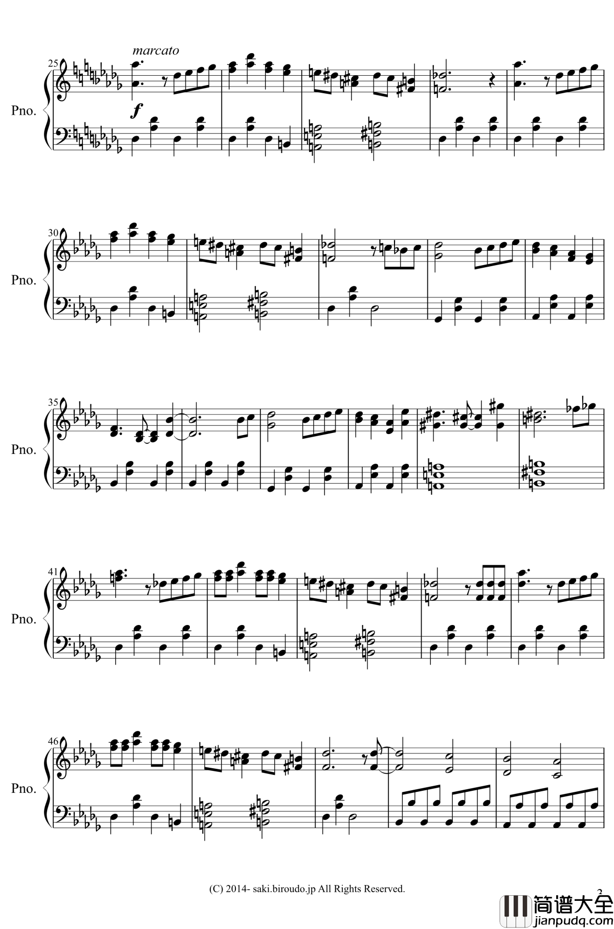 妖精大戦争钢琴谱_东方project/東方project_Fairy_Wars