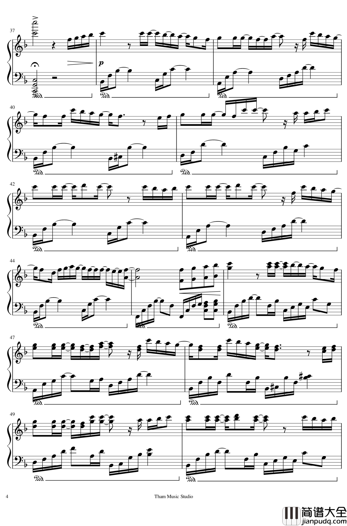 重新认识我钢琴谱_杨丞琳