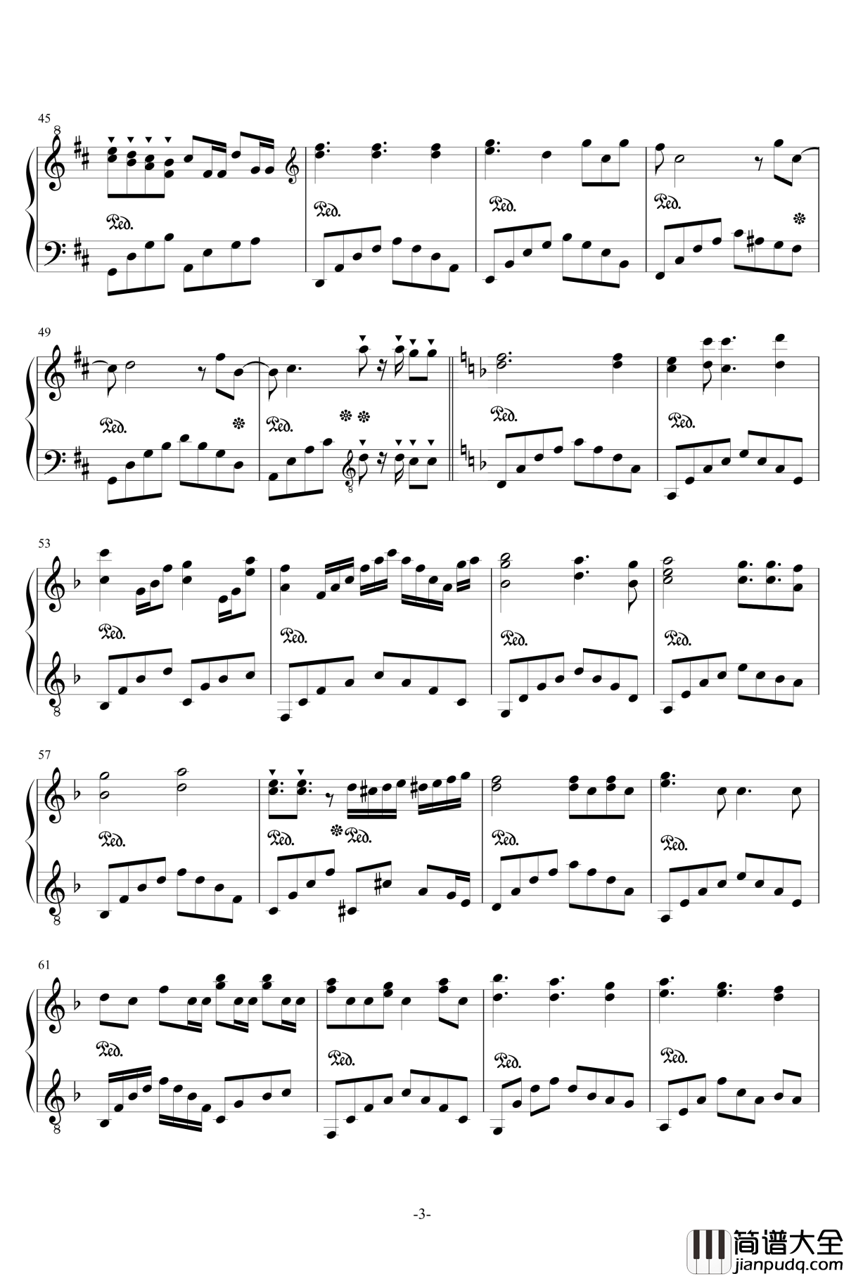 风屿钢琴谱_埋葬YJ