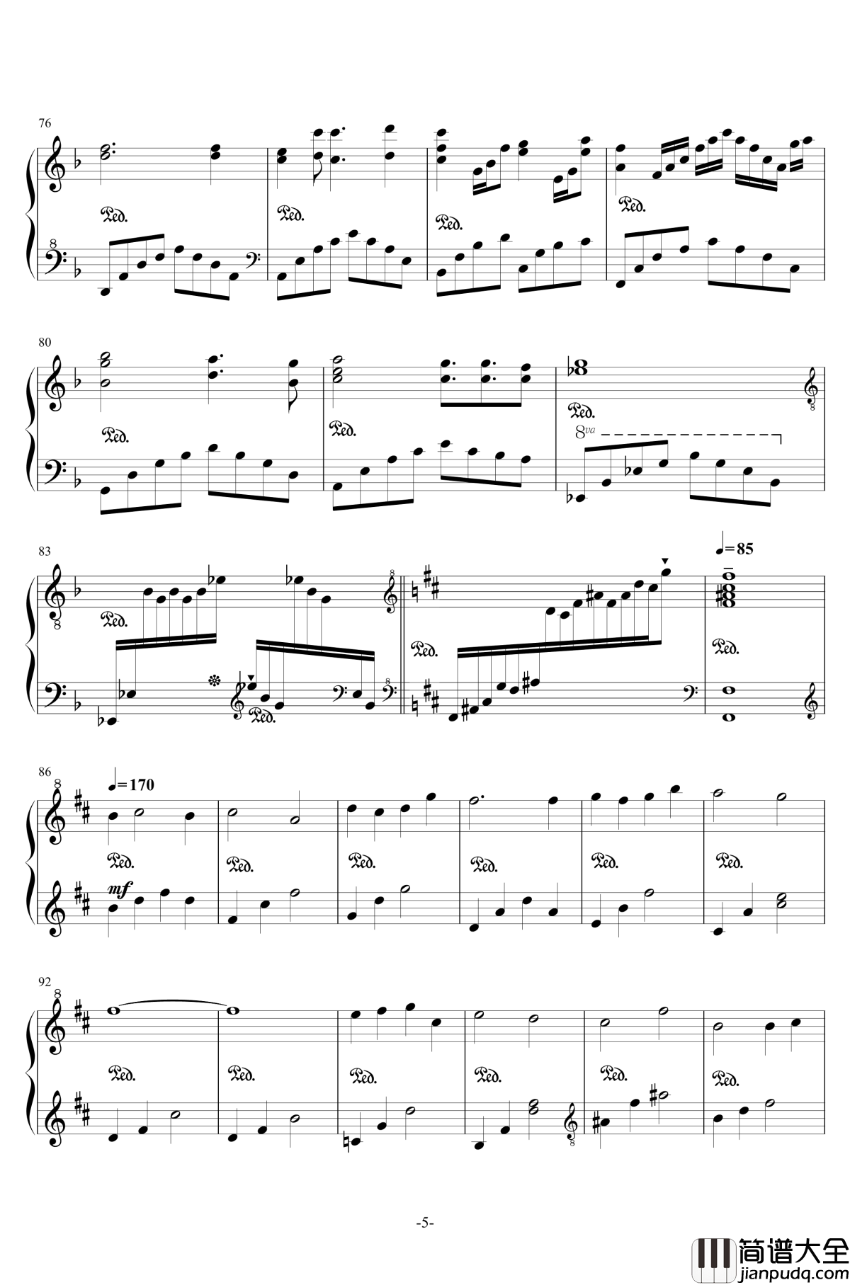 风屿钢琴谱_埋葬YJ