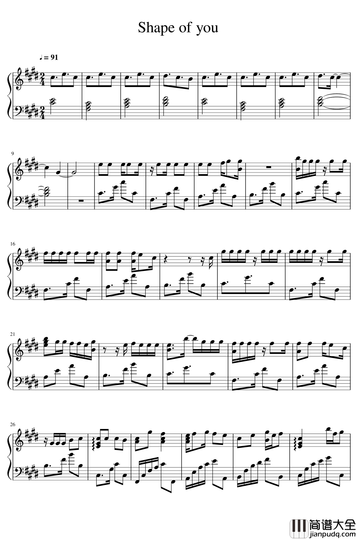 Shape_of_you钢琴谱_最终版_Ed_Sheeran
