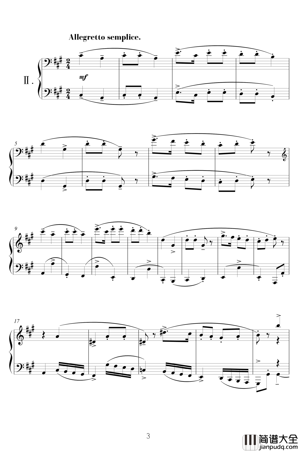 献给孩子们钢琴谱_II_陈文戈