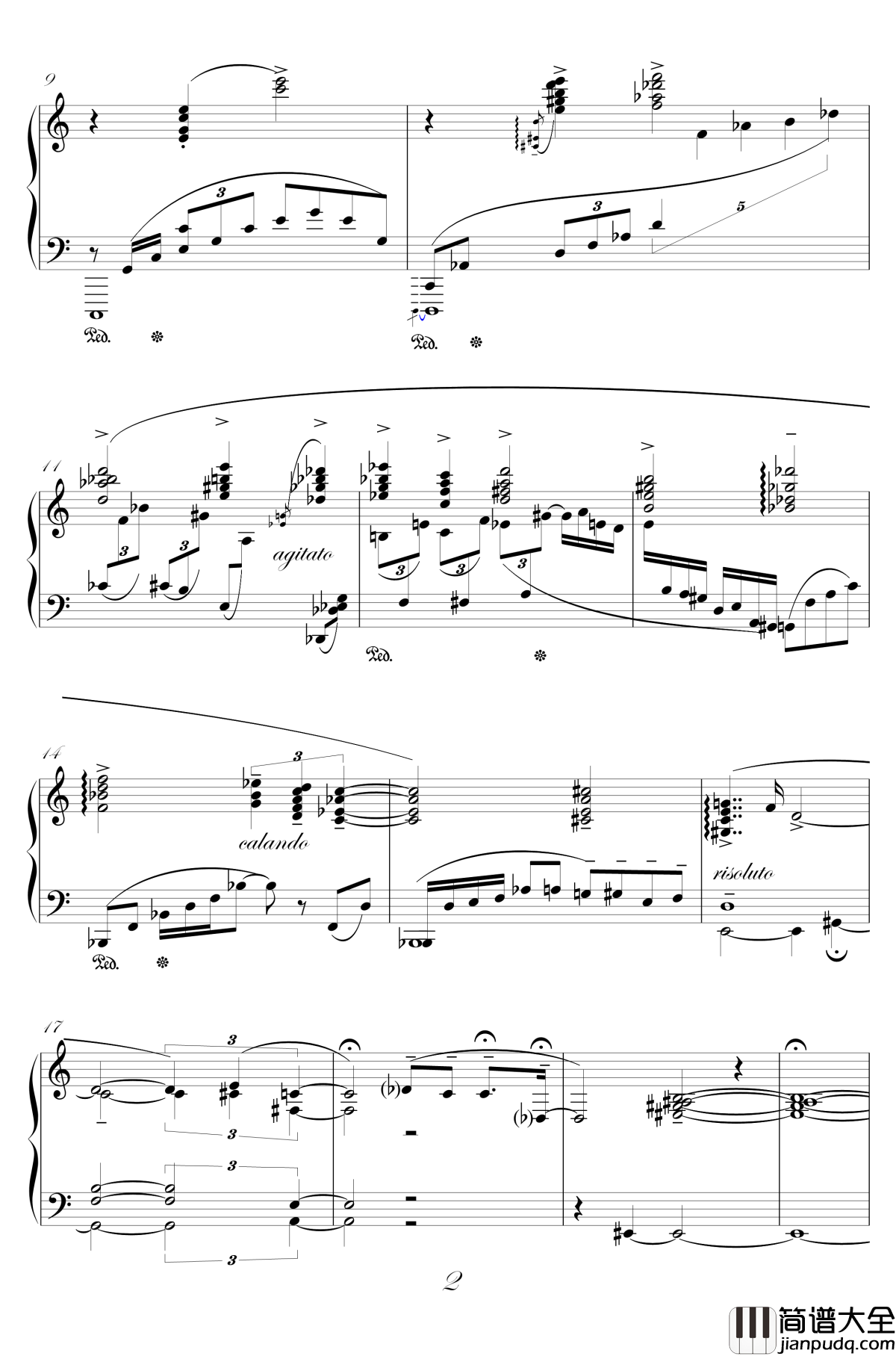 Monologue钢琴谱_佚名