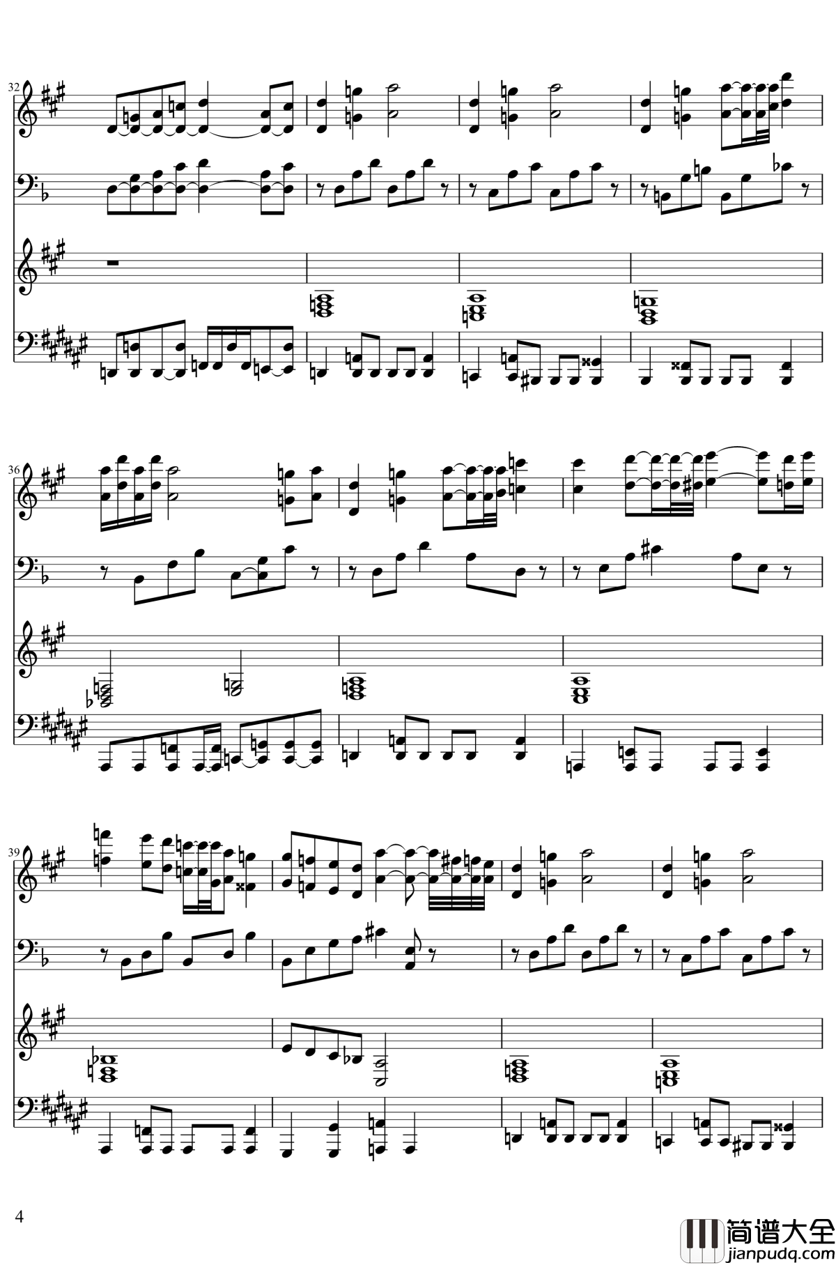 永远的三日天下钢琴谱_东方project/東方project