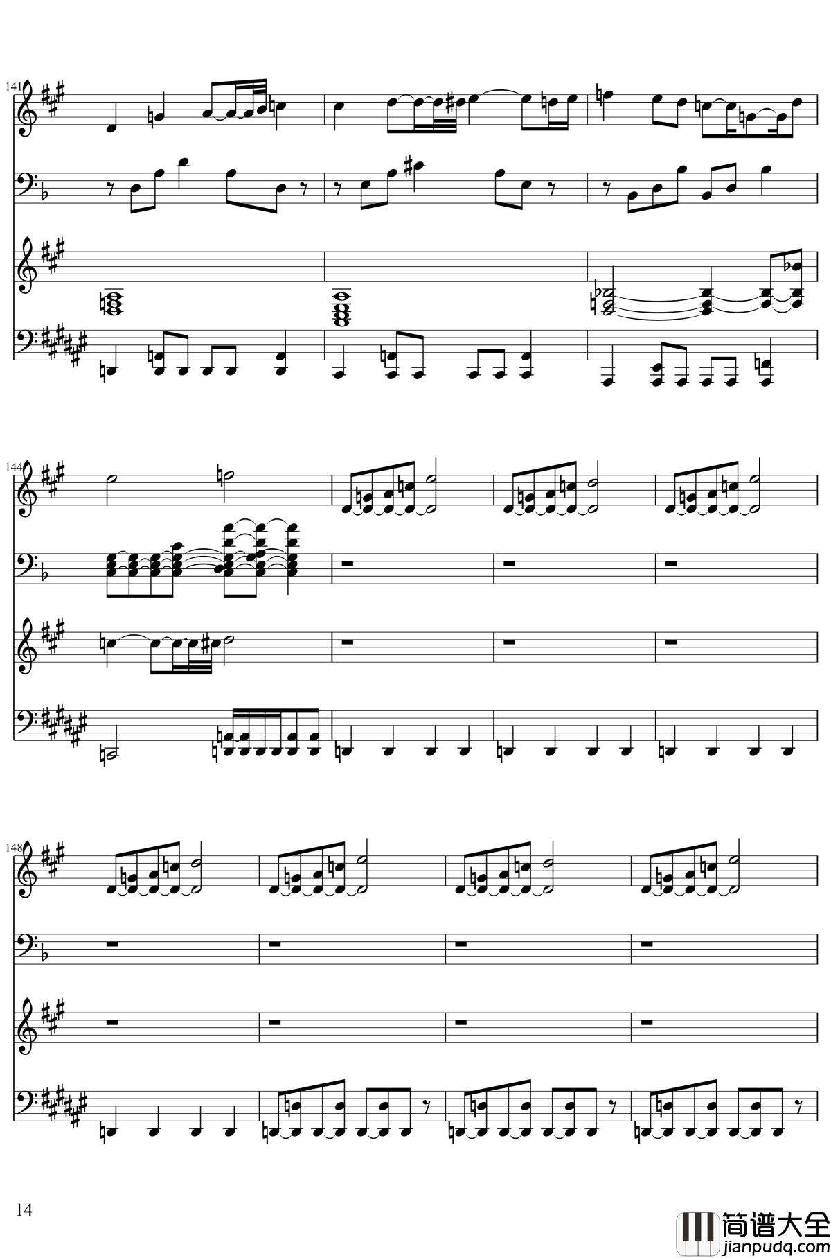 永远的三日天下钢琴谱_东方project/東方project