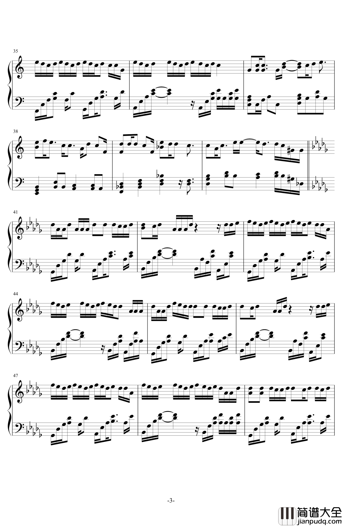 怎么你的手机要响钢琴谱_陈伟霆