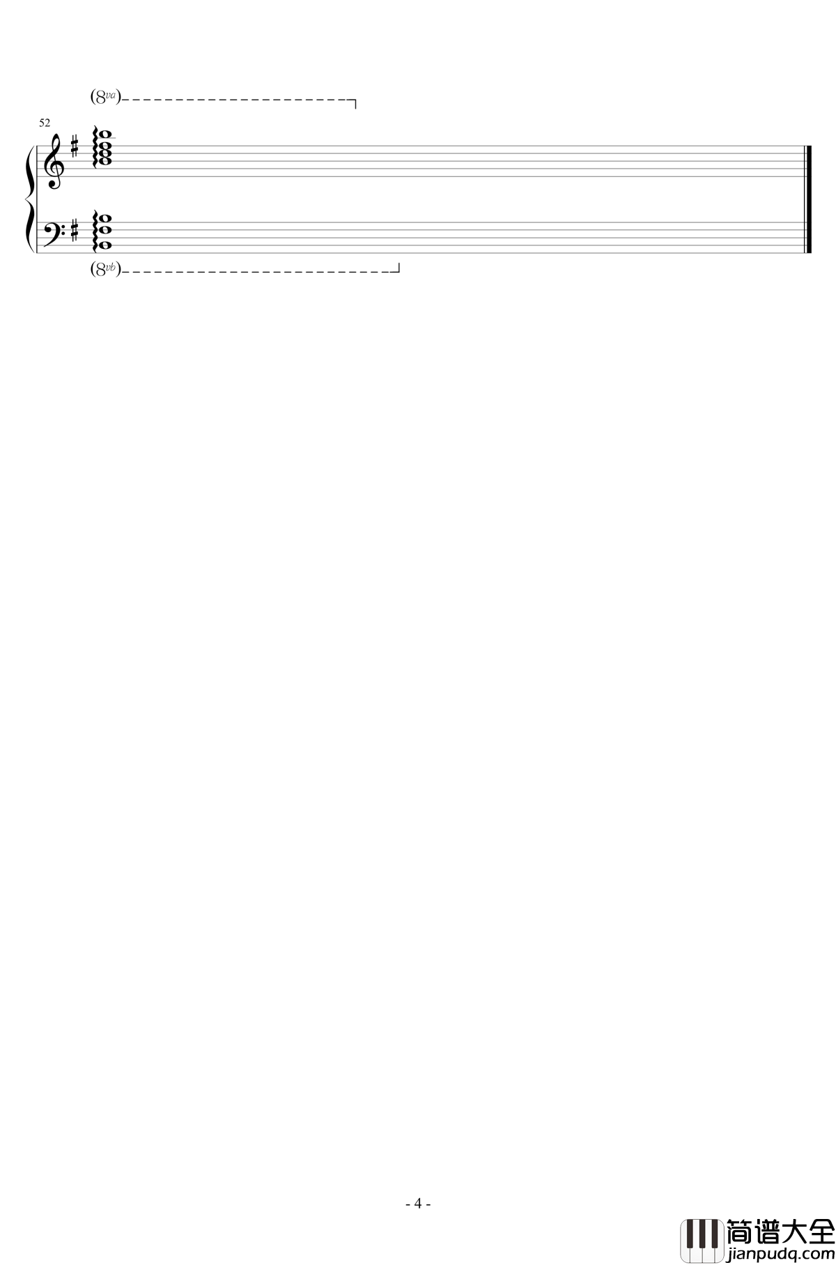 最炫民族风钢琴谱_最小版_凤凰传奇