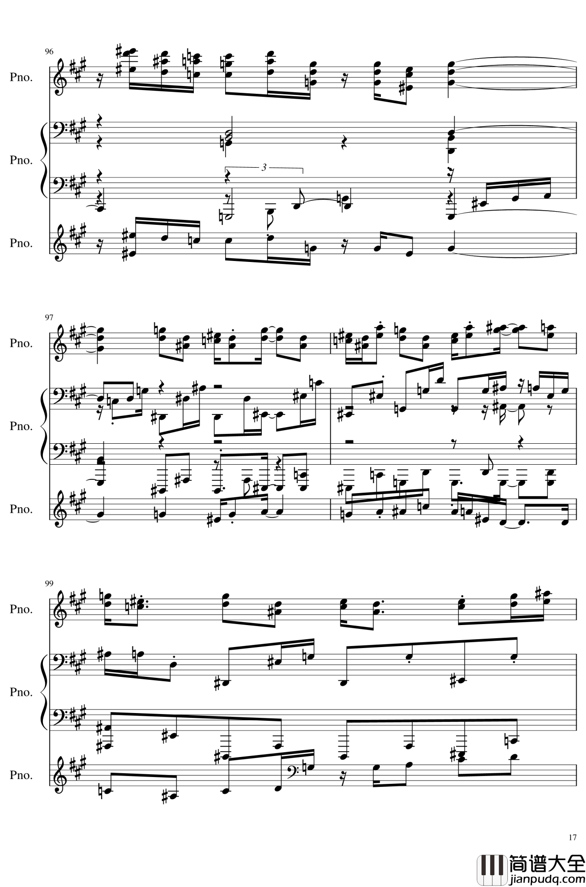 天真无邪的二人博物志钢琴谱_东方project/東方peoject