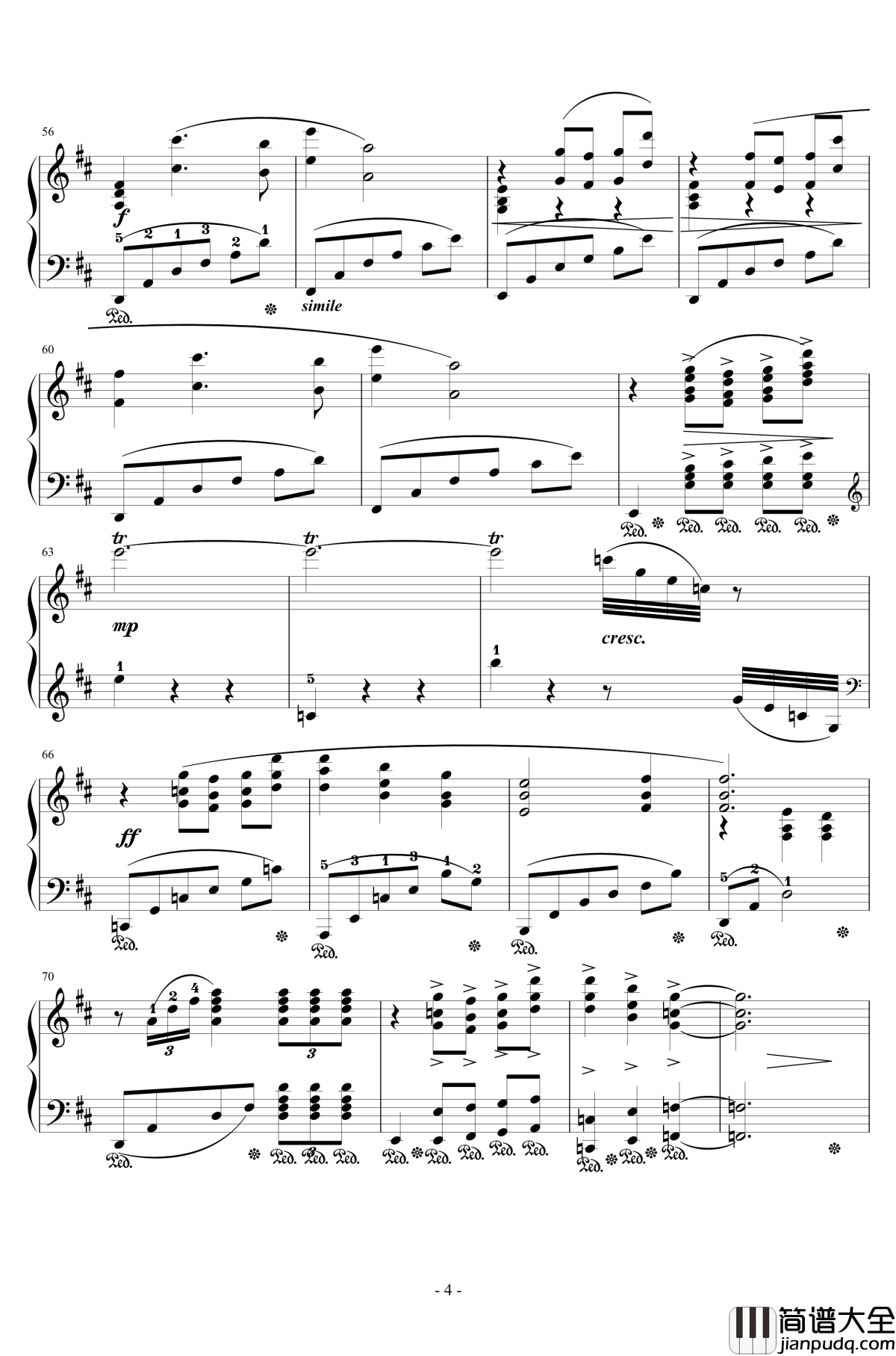 悠久の風伝説钢琴谱_植松伸夫_風の追憶