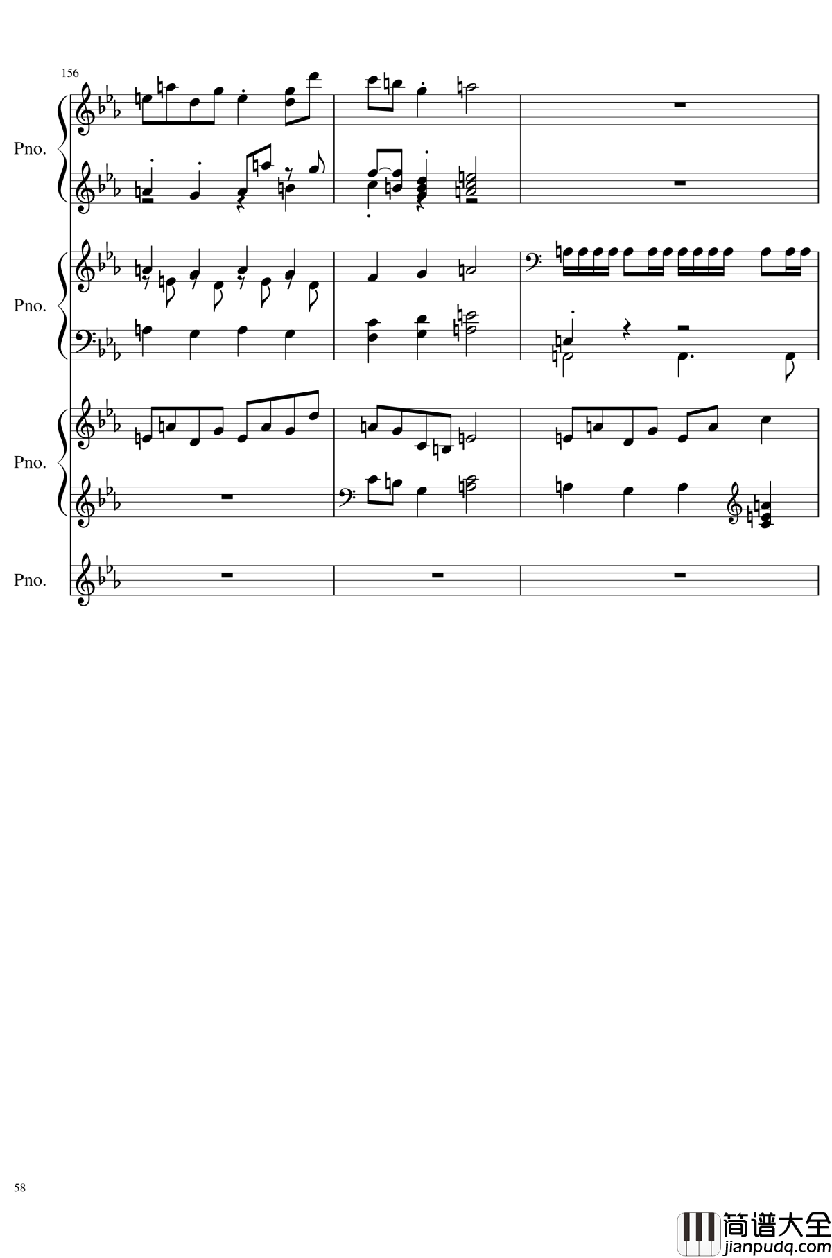 原初的节拍钢琴谱_东方辉针城_东方project_Pristine_Beat