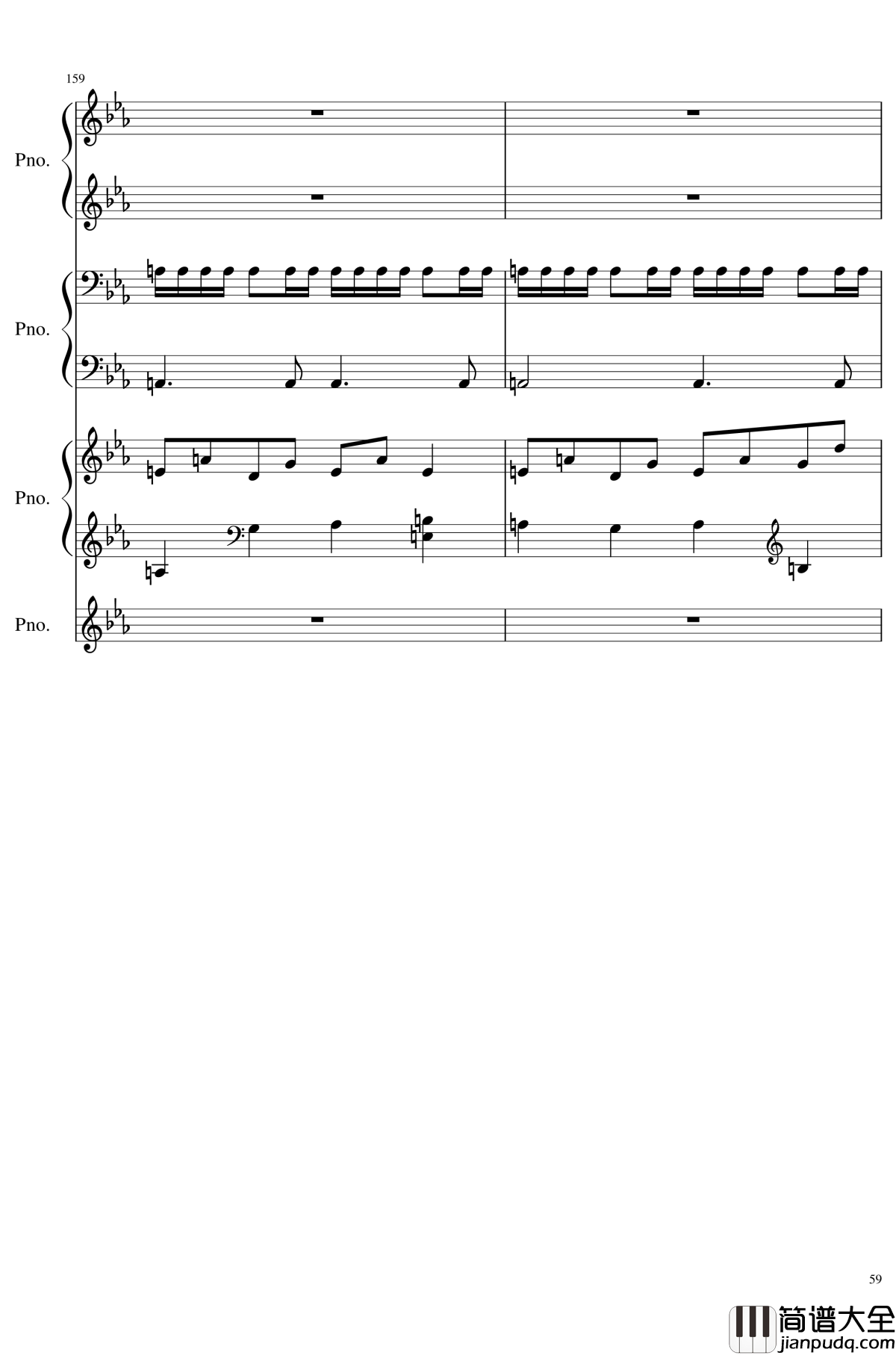 原初的节拍钢琴谱_东方辉针城_东方project_Pristine_Beat