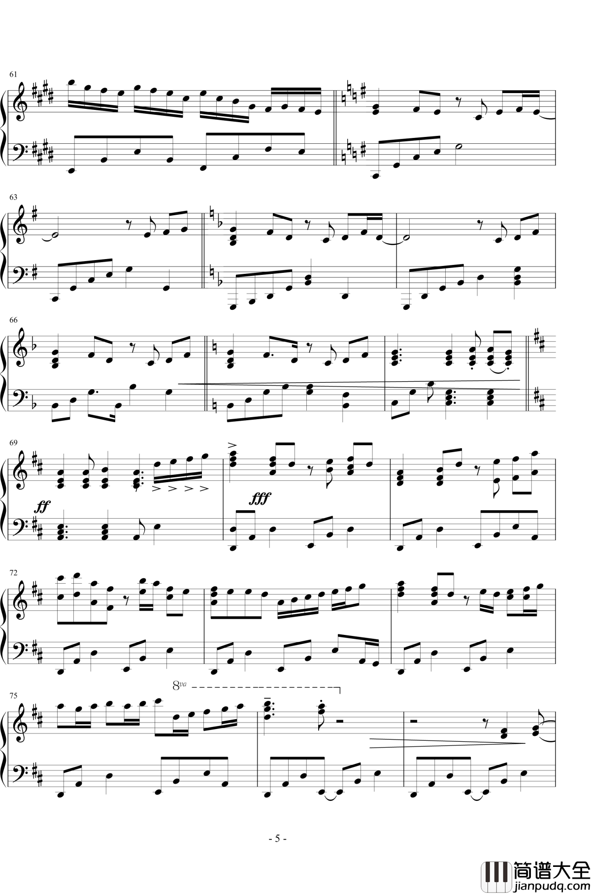 妖精進行曲钢琴谱_王者之喆_異世界