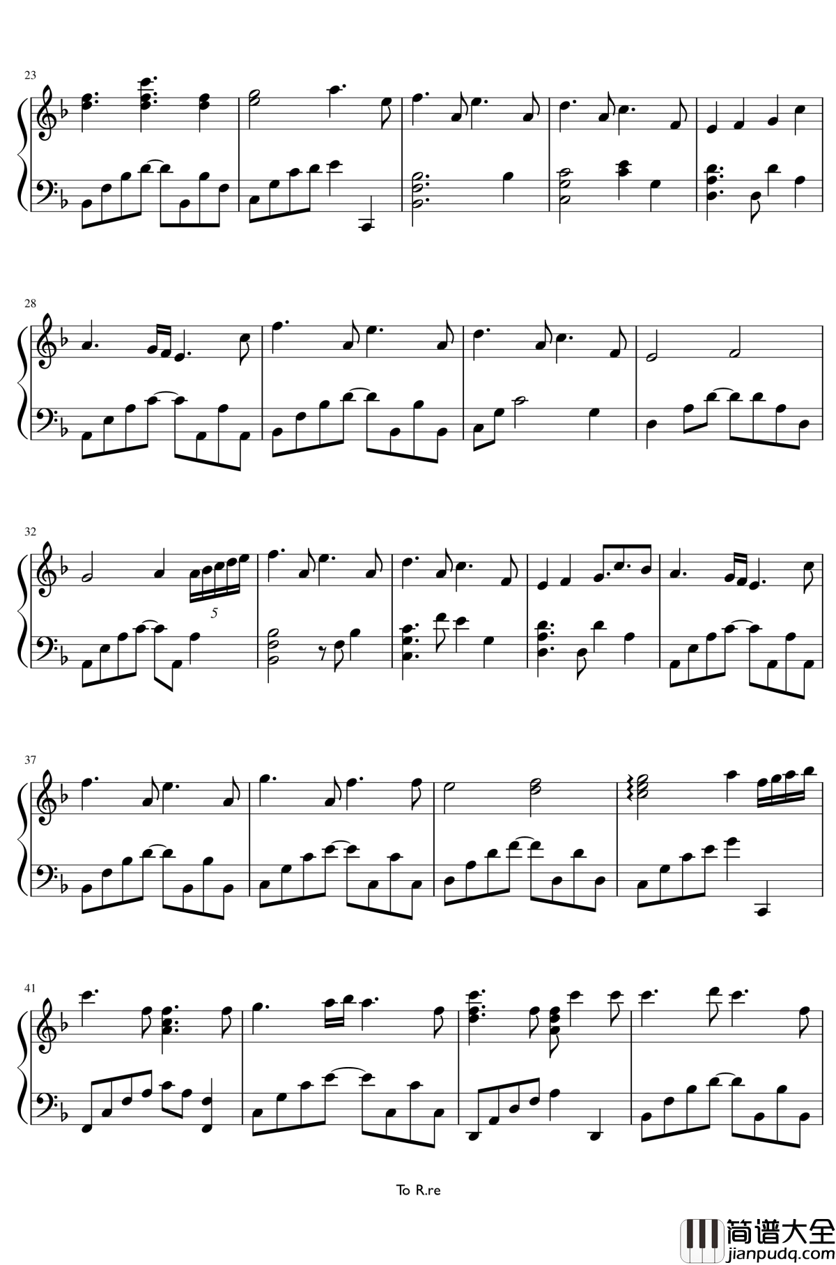 YUBIKIRI_GENMAN钢琴谱_Mili