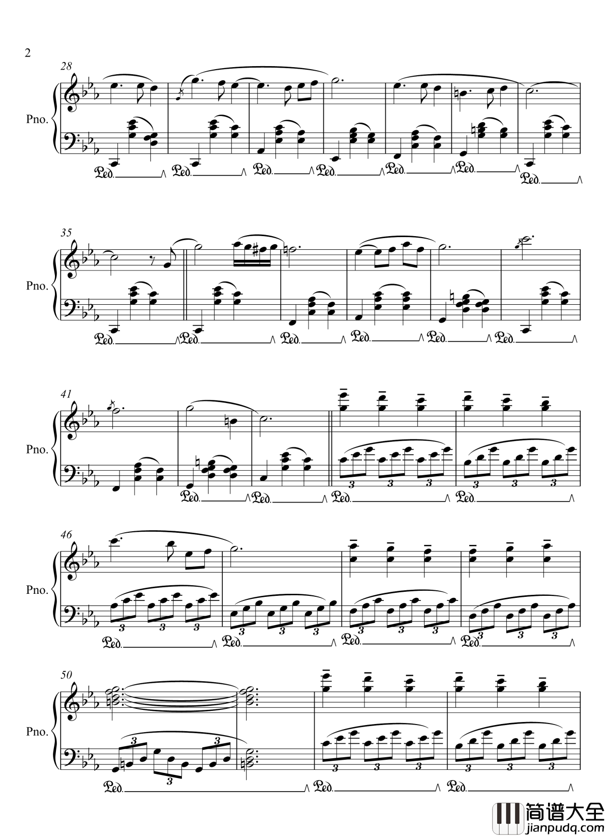 时光之舞钢琴谱_音乐神宝儿