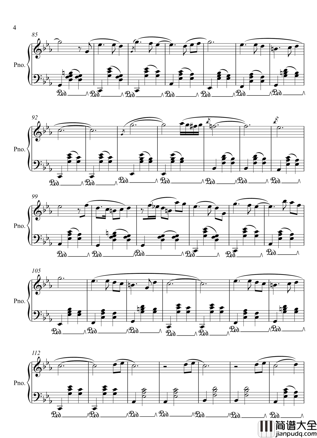 时光之舞钢琴谱_音乐神宝儿