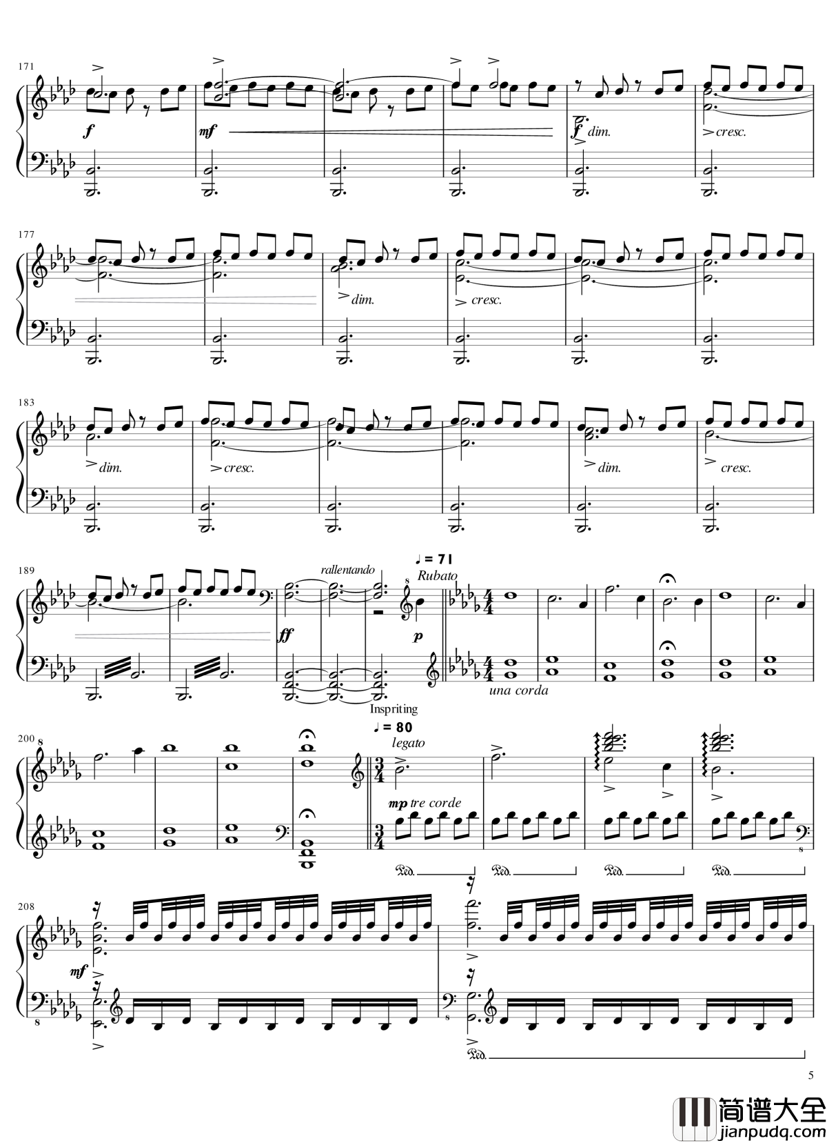 Ori_and_The_Blind_Forest钢琴谱_未知的时空