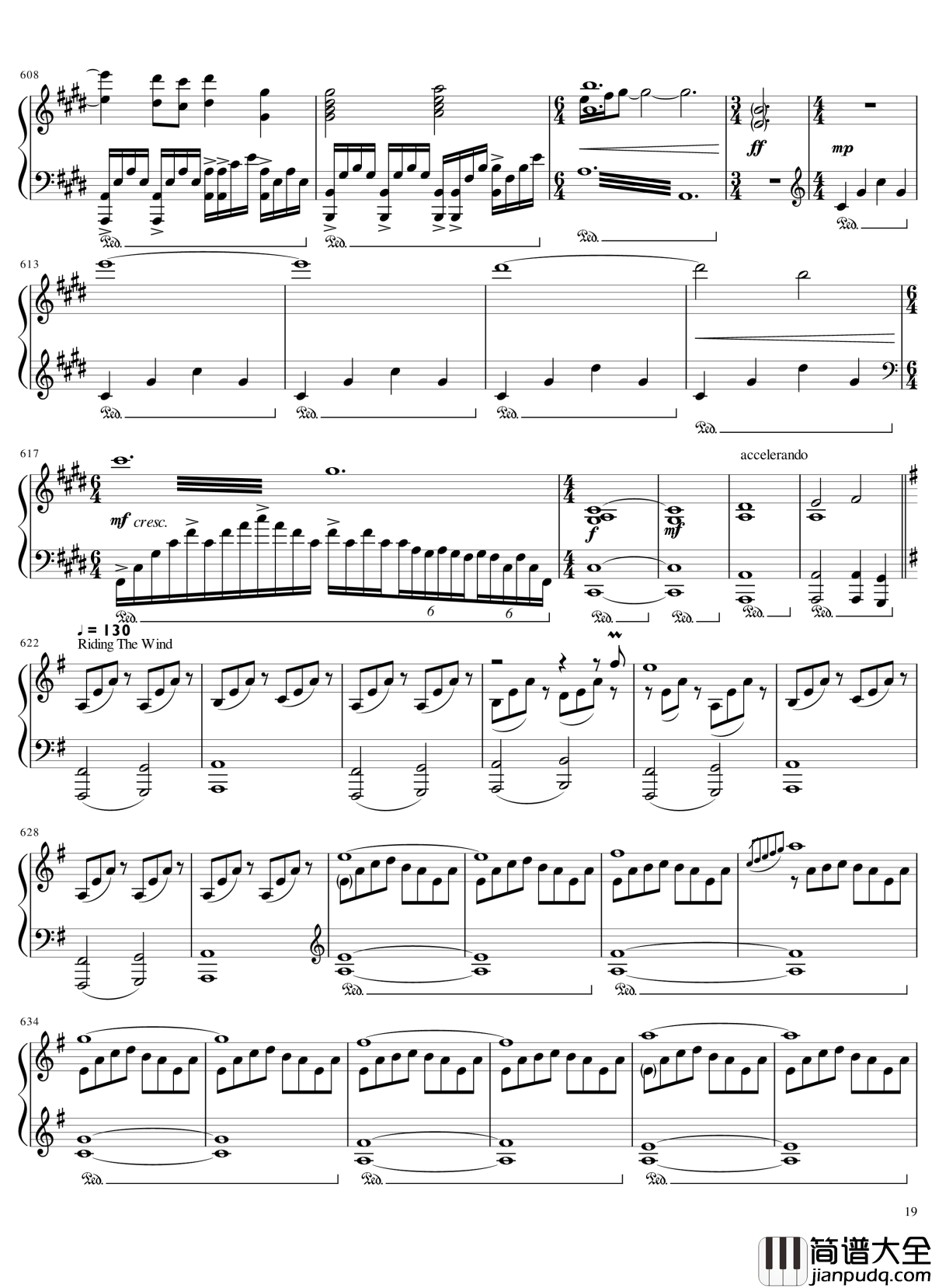 Ori_and_The_Blind_Forest钢琴谱_未知的时空