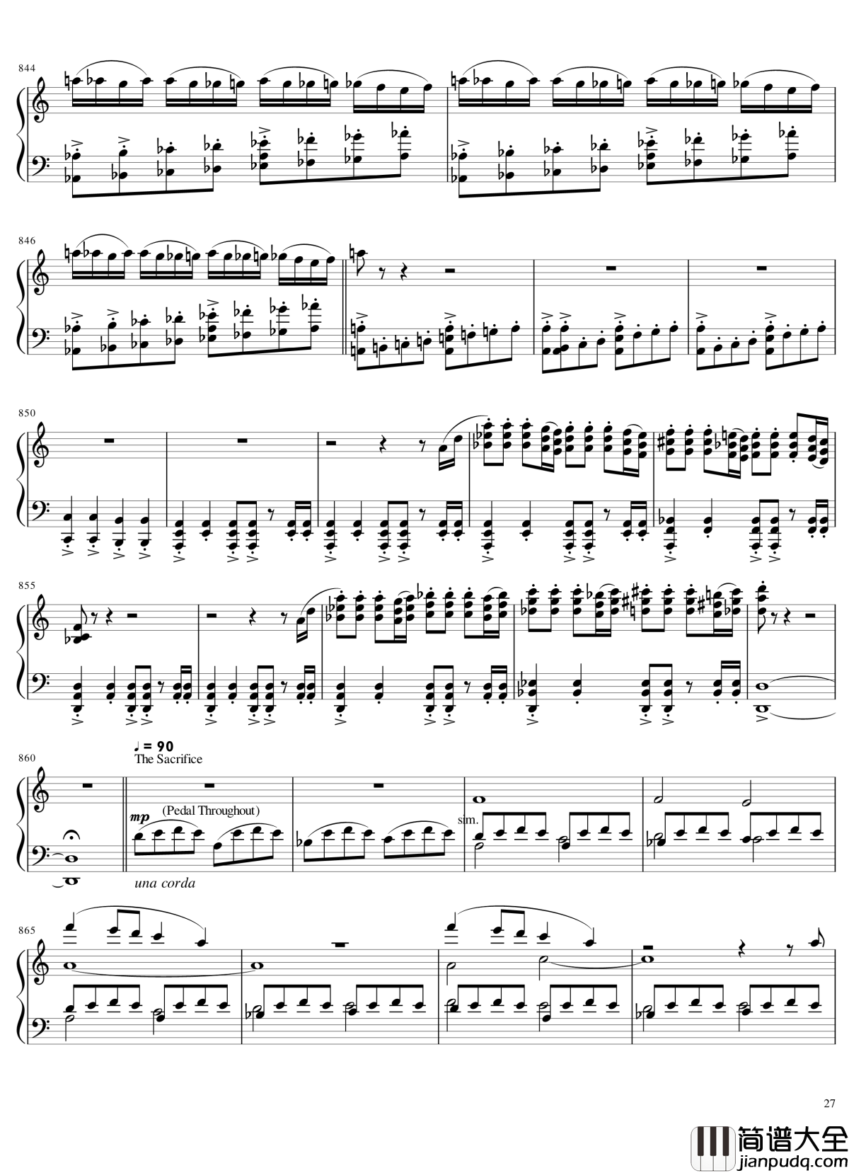 Ori_and_The_Blind_Forest钢琴谱_未知的时空