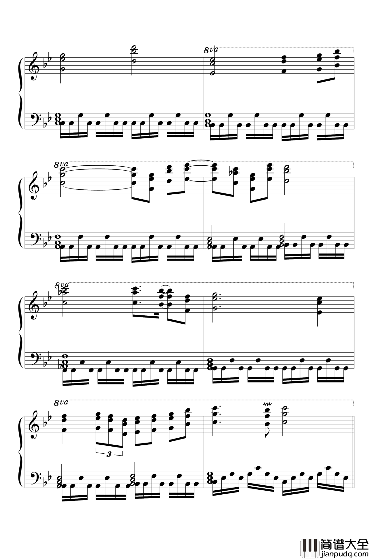 灰姑娘的笼子钢琴谱_Kagome_Kagome_东方永夜抄_东方project