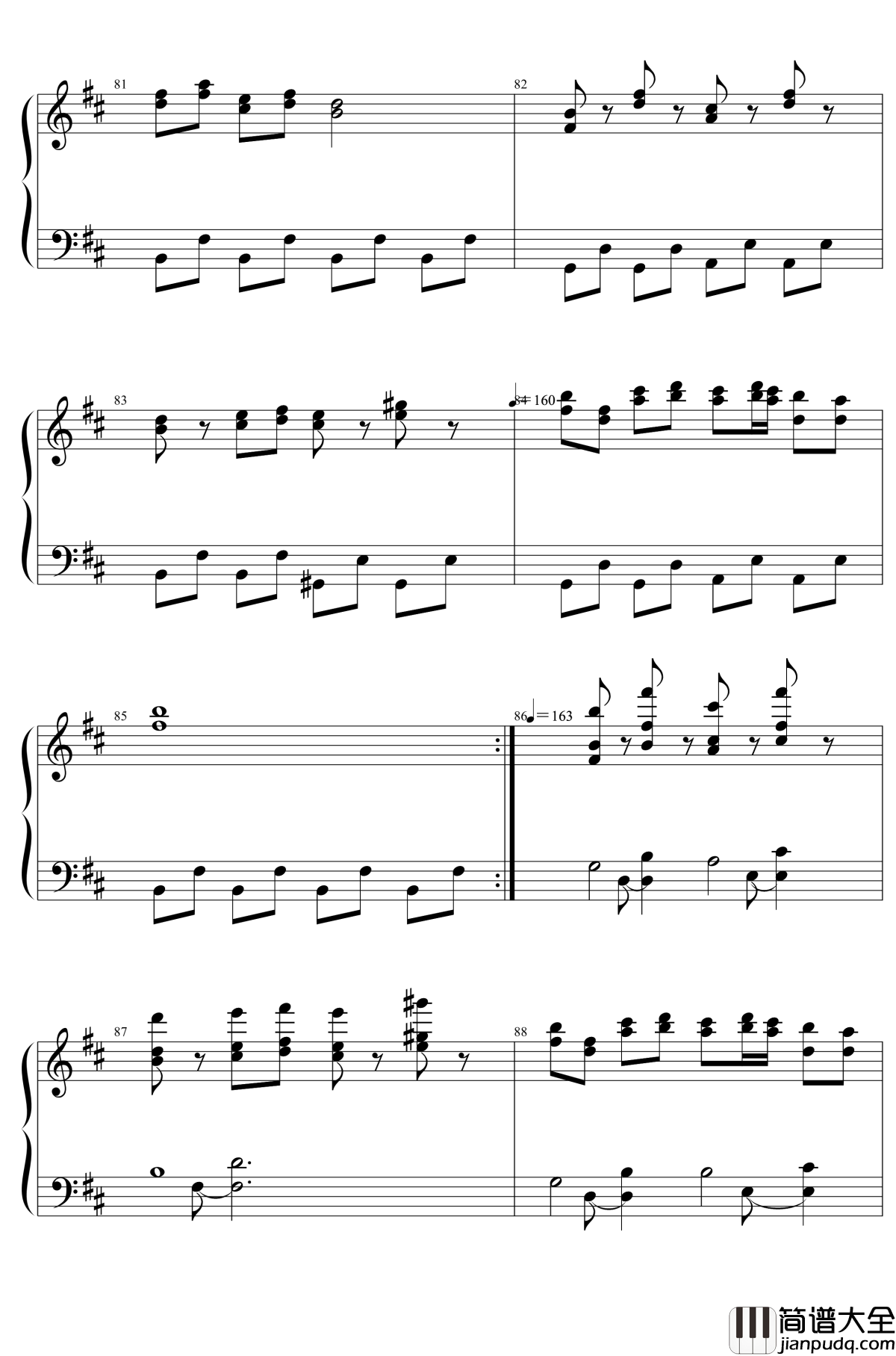 東方２１曲メドレー钢琴谱_东方project