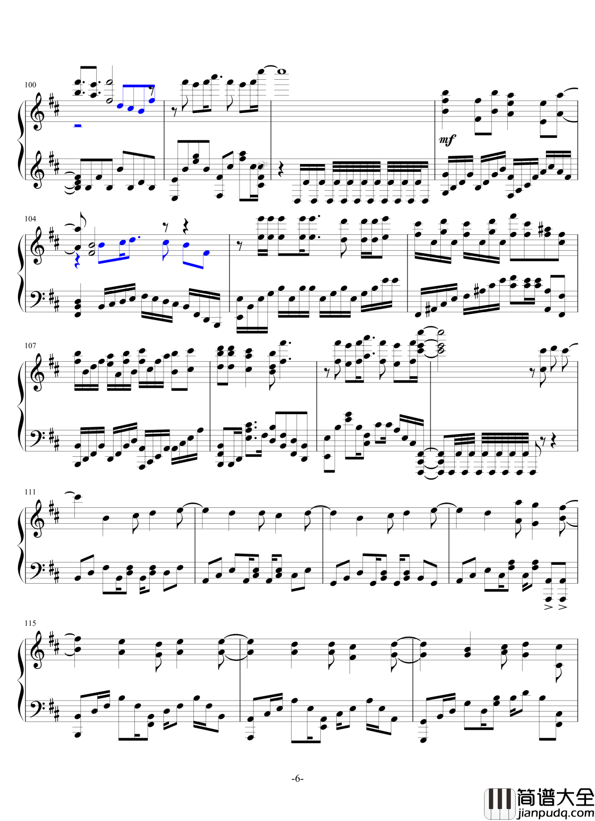 梦的光点钢琴谱_神兵小将OP_神兵小将