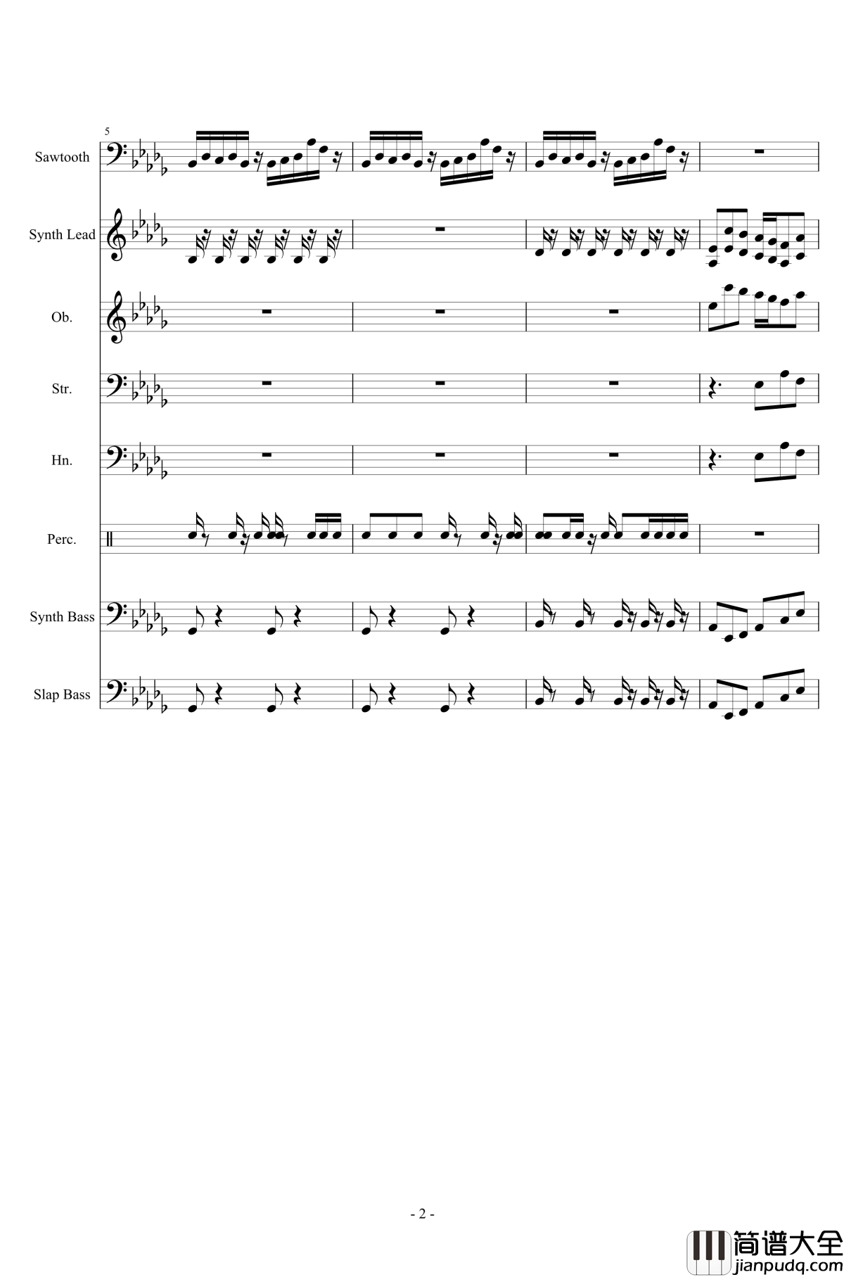 Heartache钢琴谱_Toriel