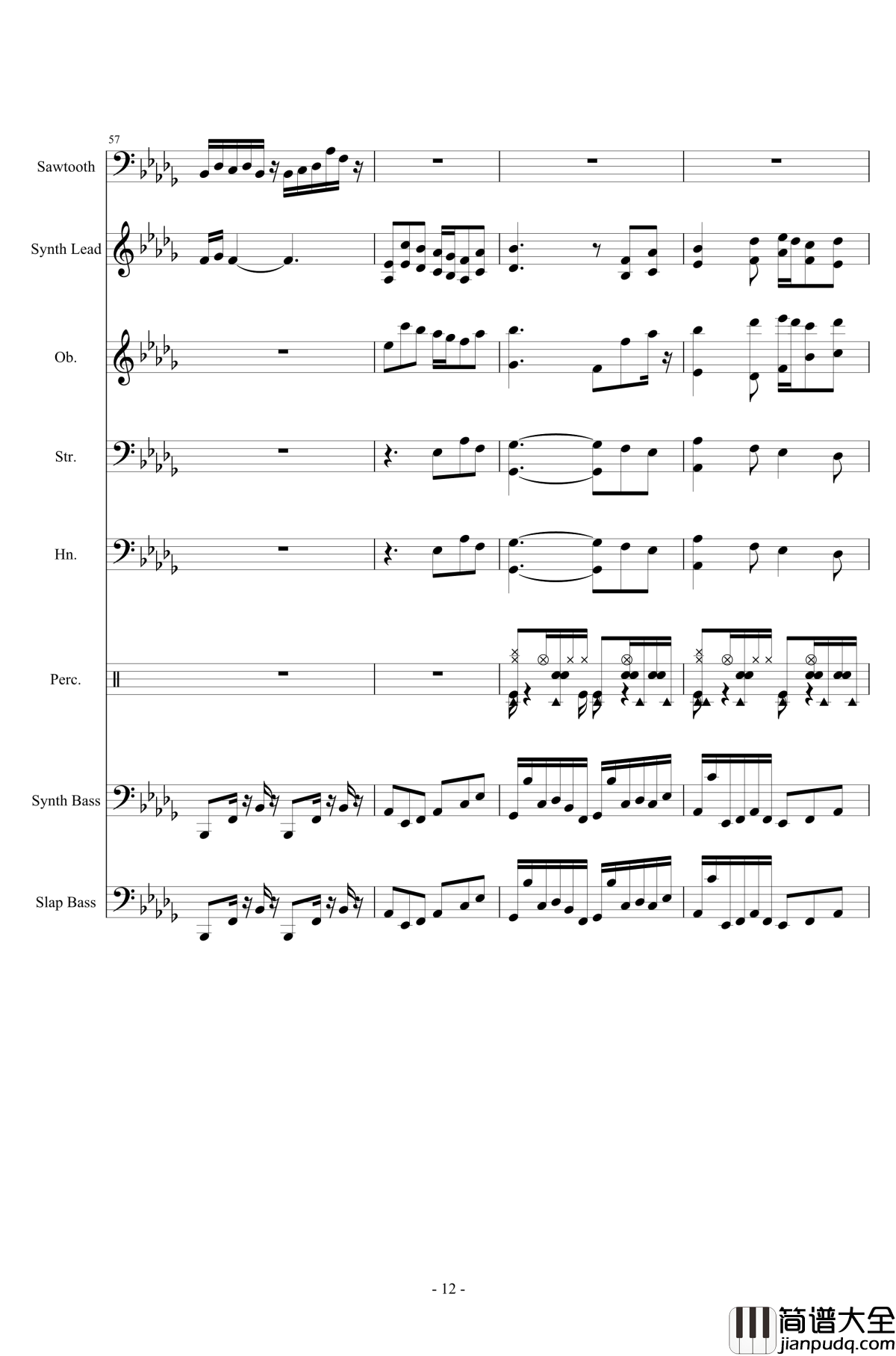 Heartache钢琴谱_Toriel