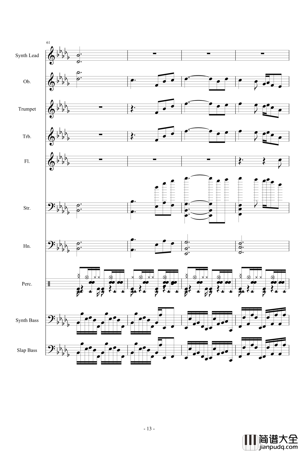 Heartache钢琴谱_Toriel