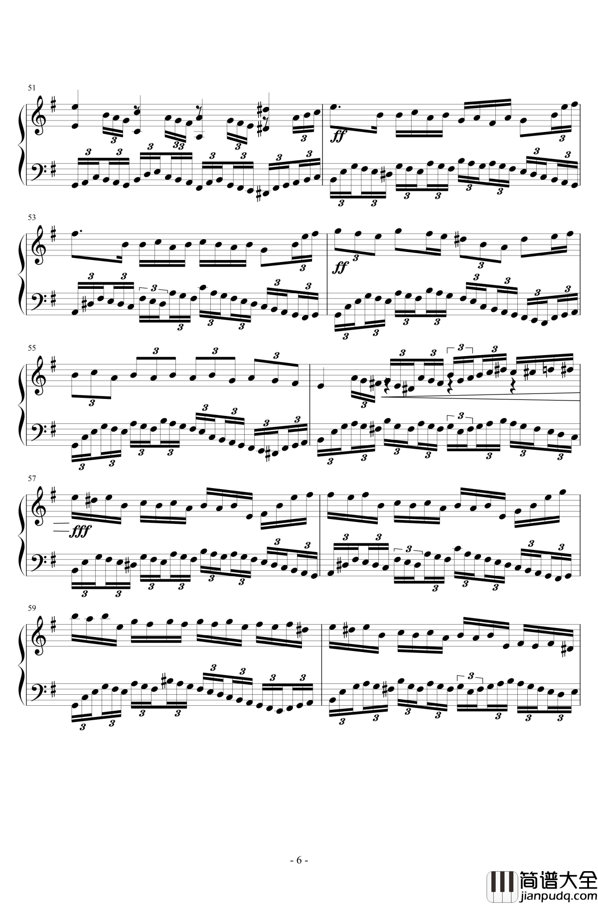 e小调音乐会练习曲钢琴谱_machaostc