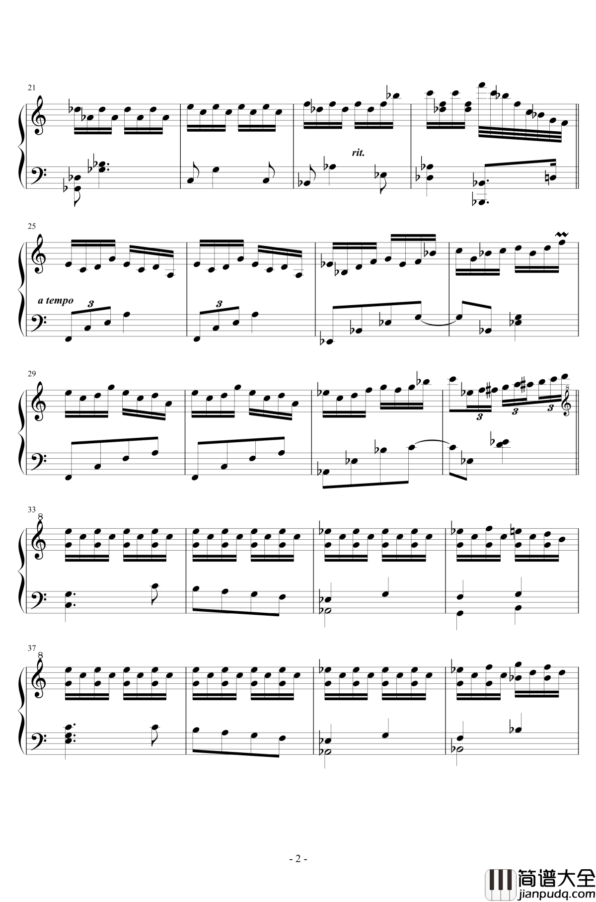 曠野_新生钢琴谱_王者之喆