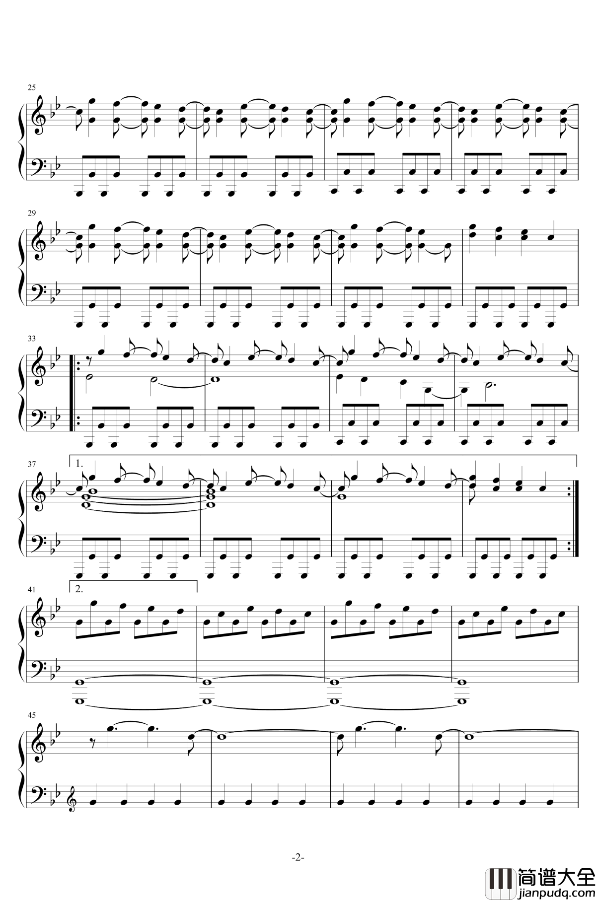 僵尸世界大战主题曲Muse钢琴谱_Isolated_System_僵尸世界大战