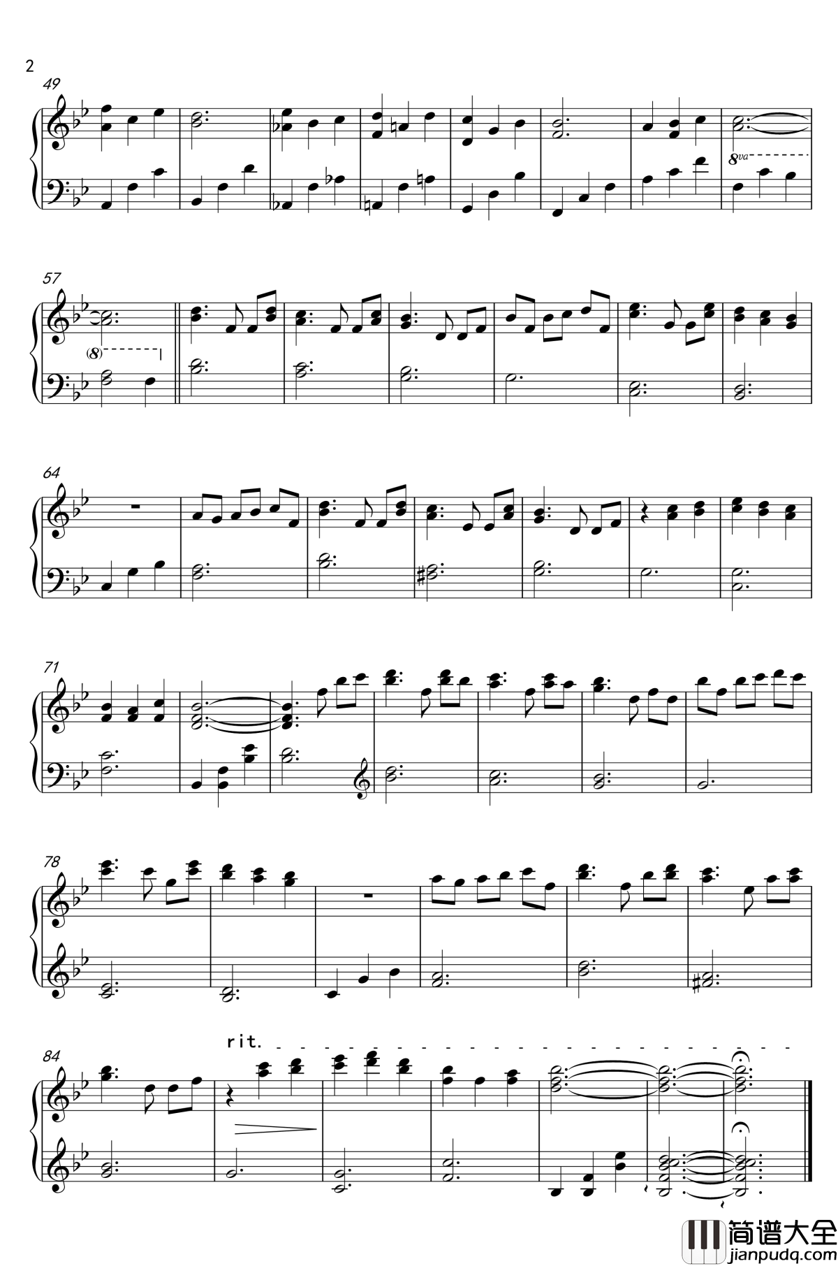 恋与制作人插曲之珍视之物钢琴谱_恋与制作人