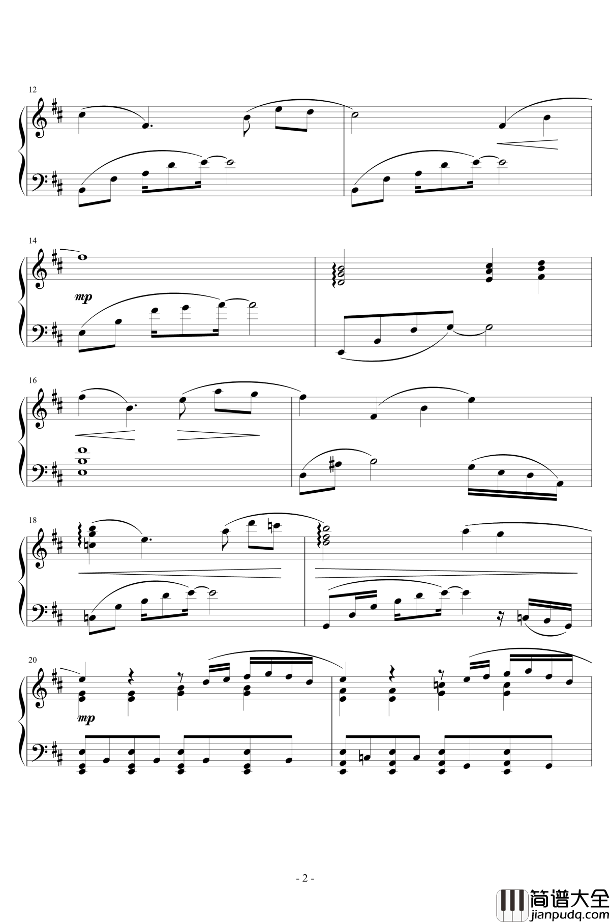 最终幻想13雷霆主题歌钢琴谱_ライトニングのテーマ_浜涡正志