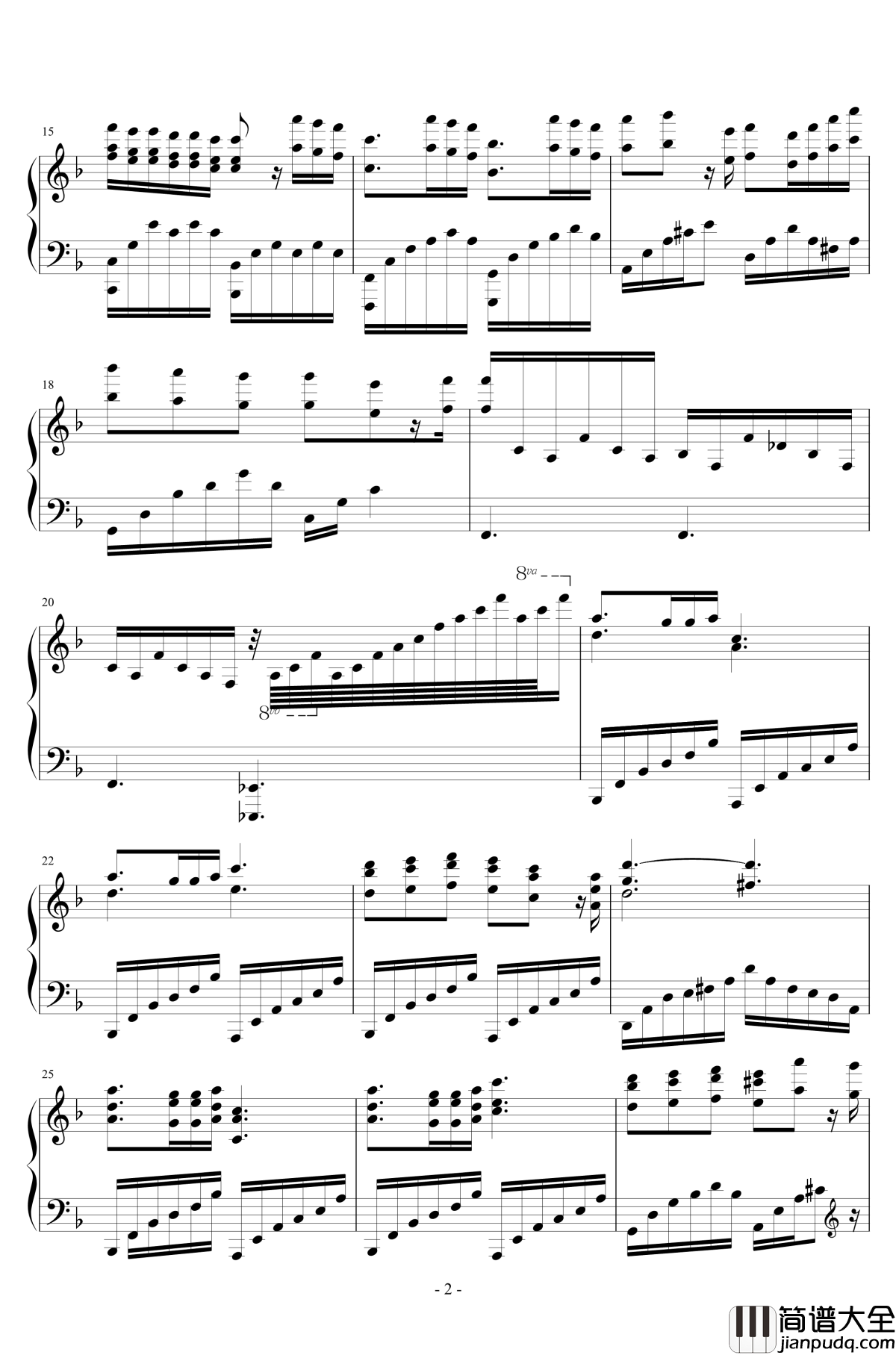 Op.7_2钢琴谱_加藤真弓