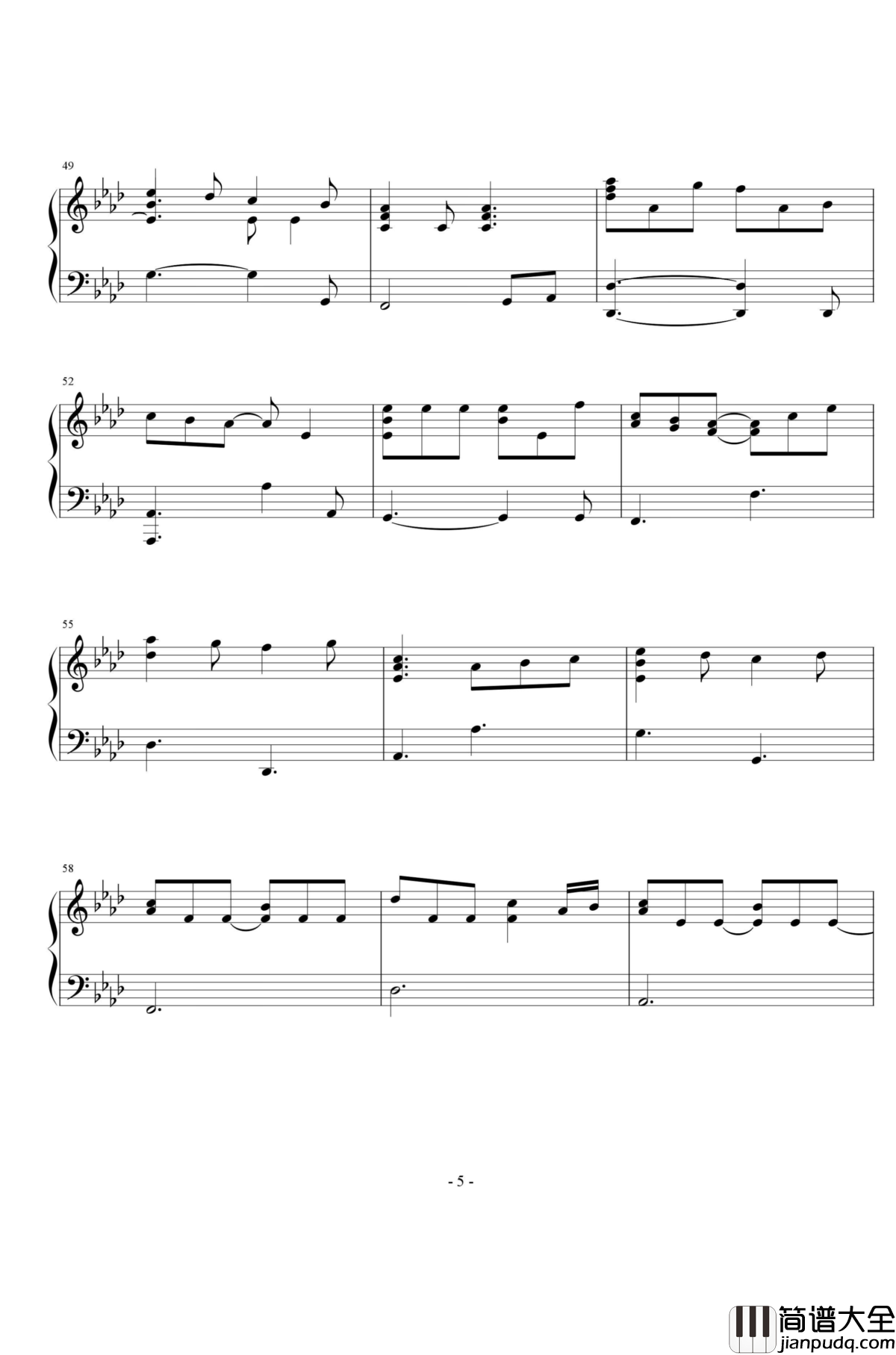 Perfect钢琴谱_Ed_Sheeran