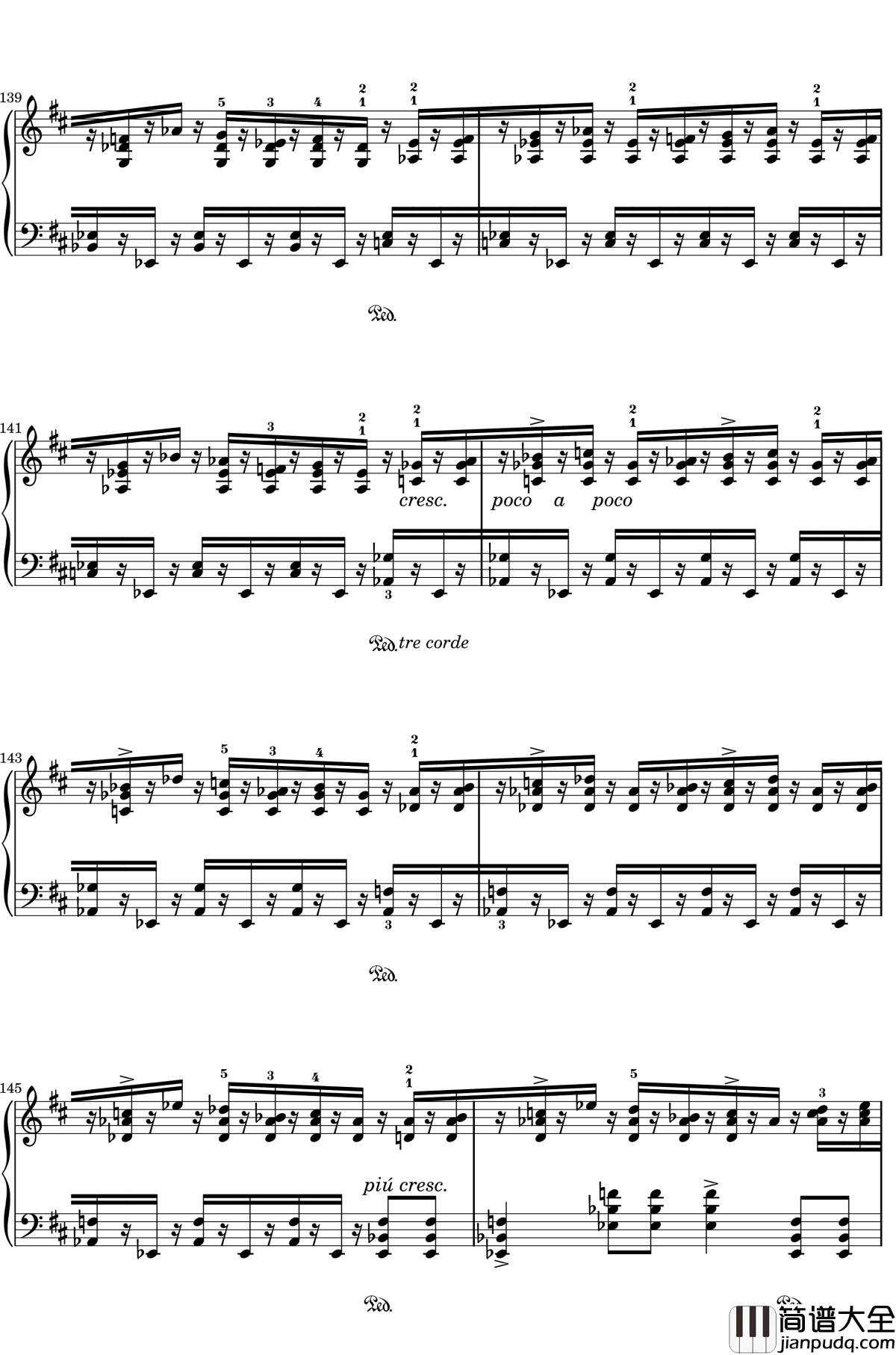 在托罗尔哈根的婚礼钢琴谱_婚礼进行曲_格里格