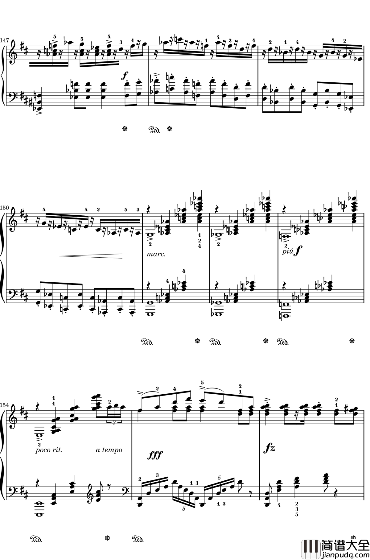 在托罗尔哈根的婚礼钢琴谱_婚礼进行曲_格里格