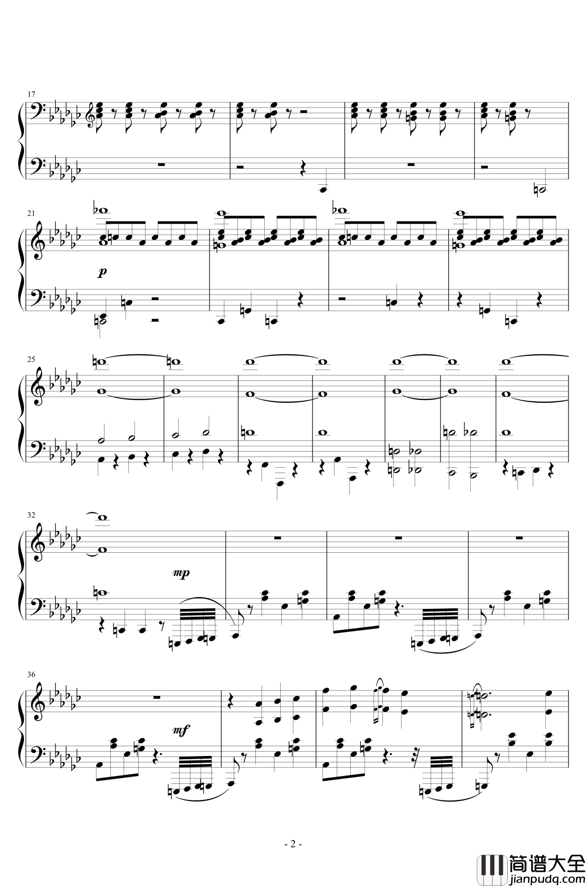 吉良吉影BGM钢琴谱_Killer_吉良吉影