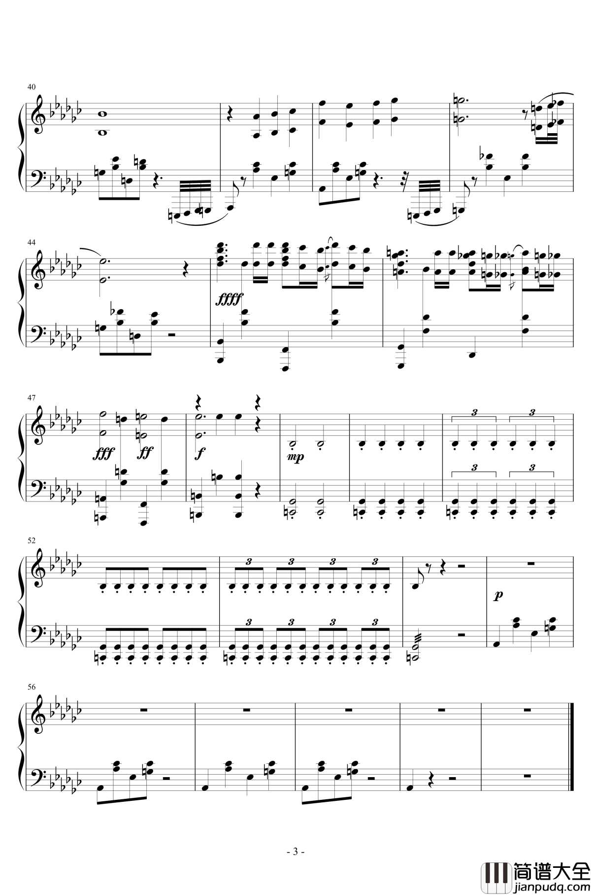 吉良吉影BGM钢琴谱_Killer_吉良吉影