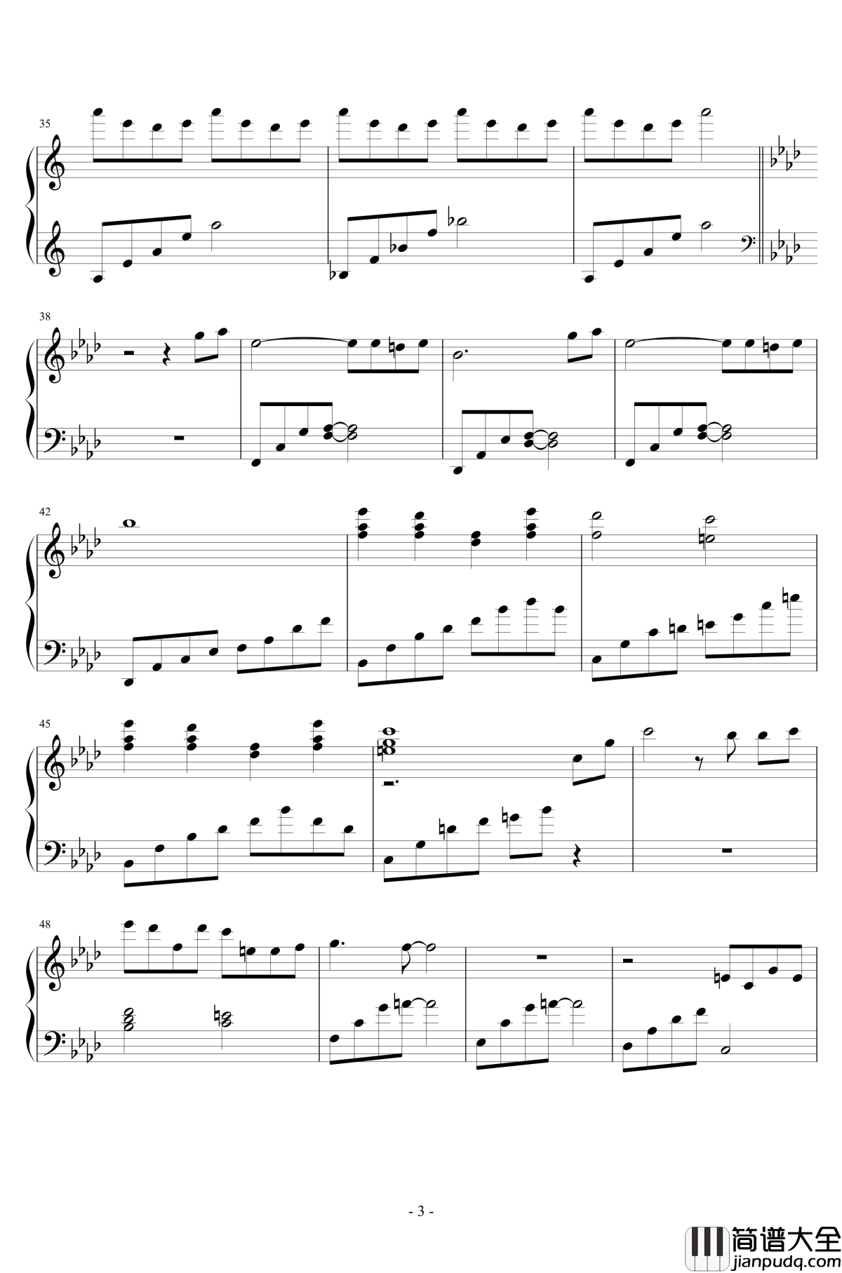 橙月钢琴谱_加藤真弓