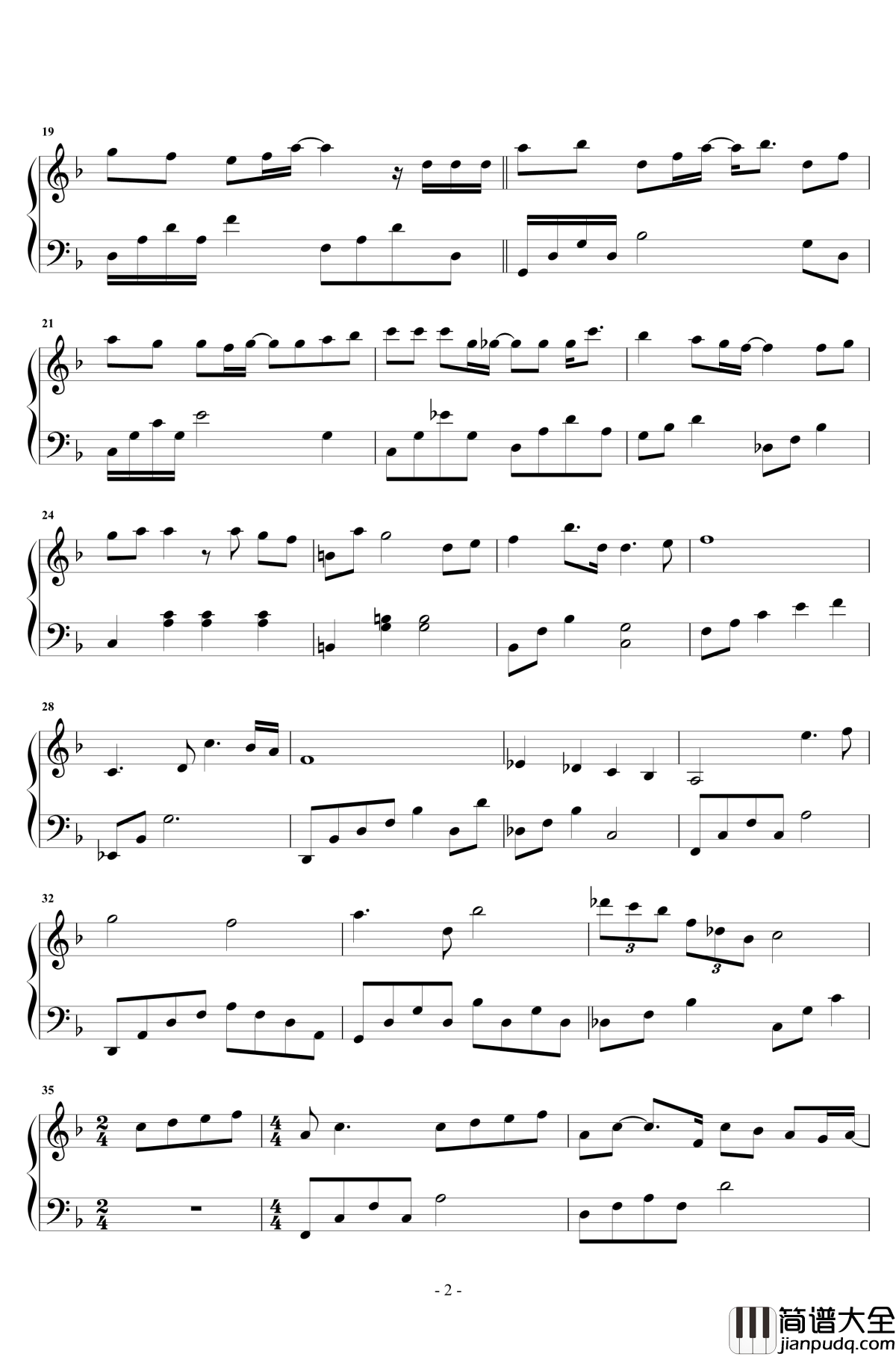 爱了很久的朋友钢琴谱_独奏_田馥甄